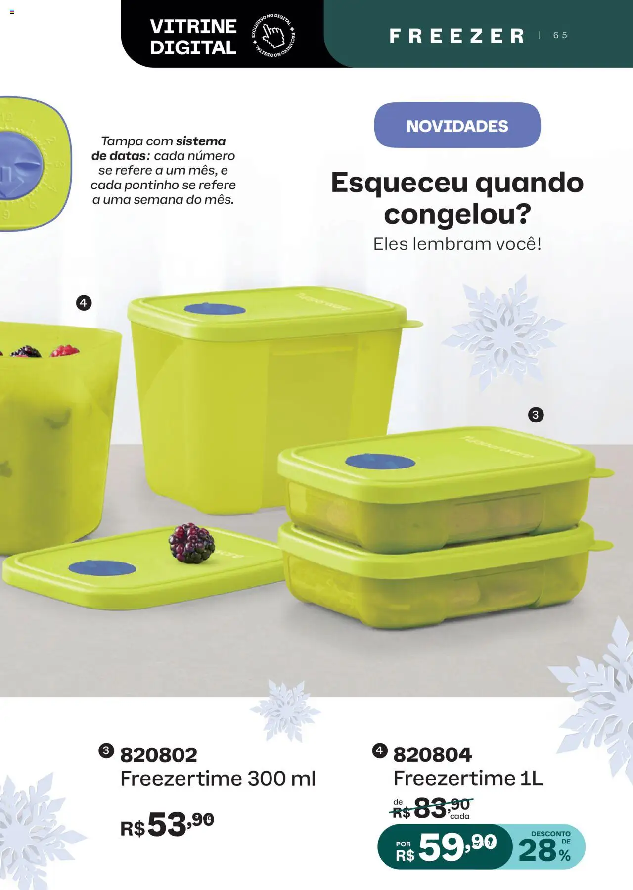 Tupperware Folheto - válido de 01.11.2025 | Página: 67 | Produtos: Freezer