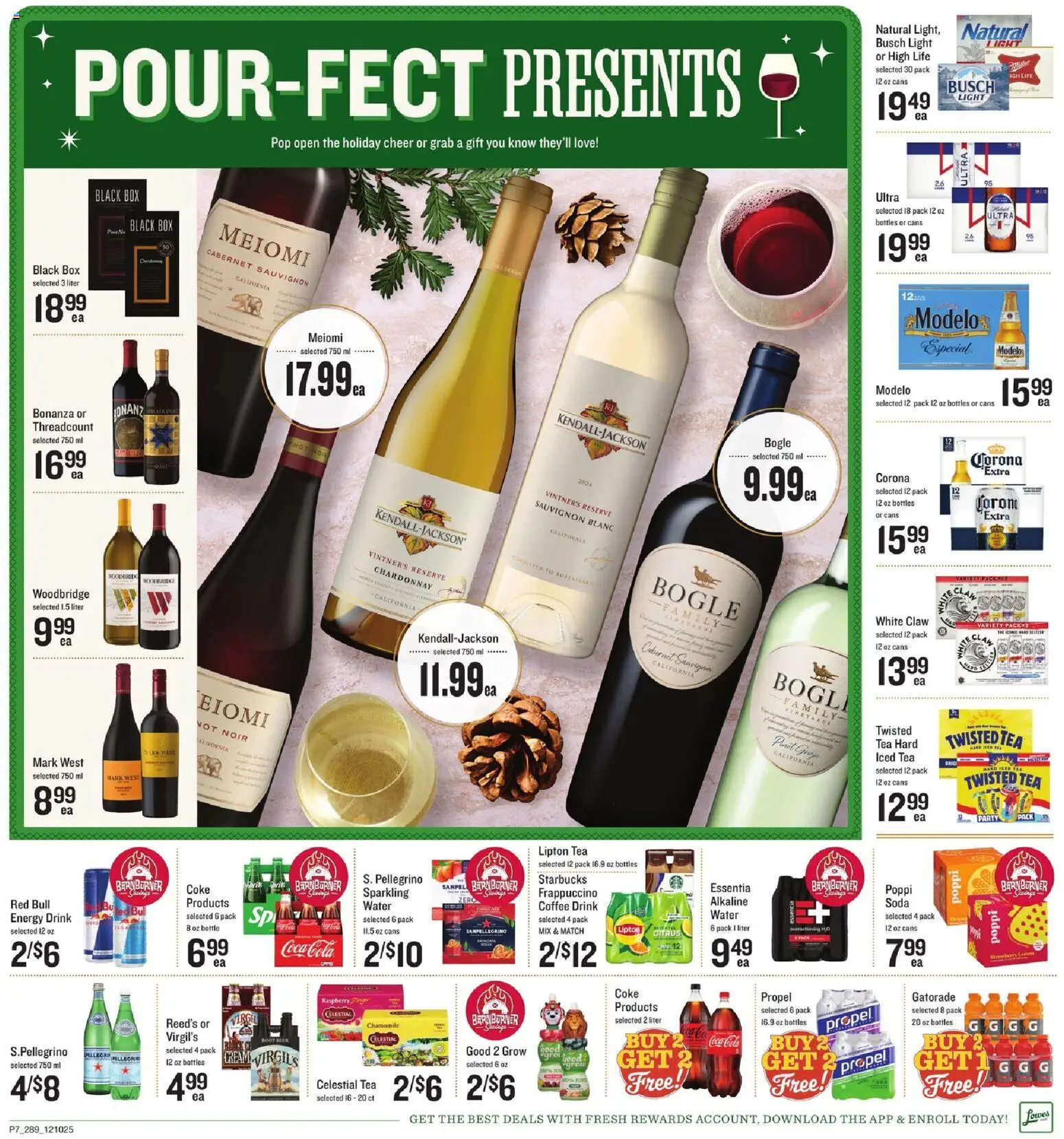 Lowes Foods Weekly Ad - GA - valid from 10.12.2025 | Page: 10 | Products: Box, Coffee, Tea, Water