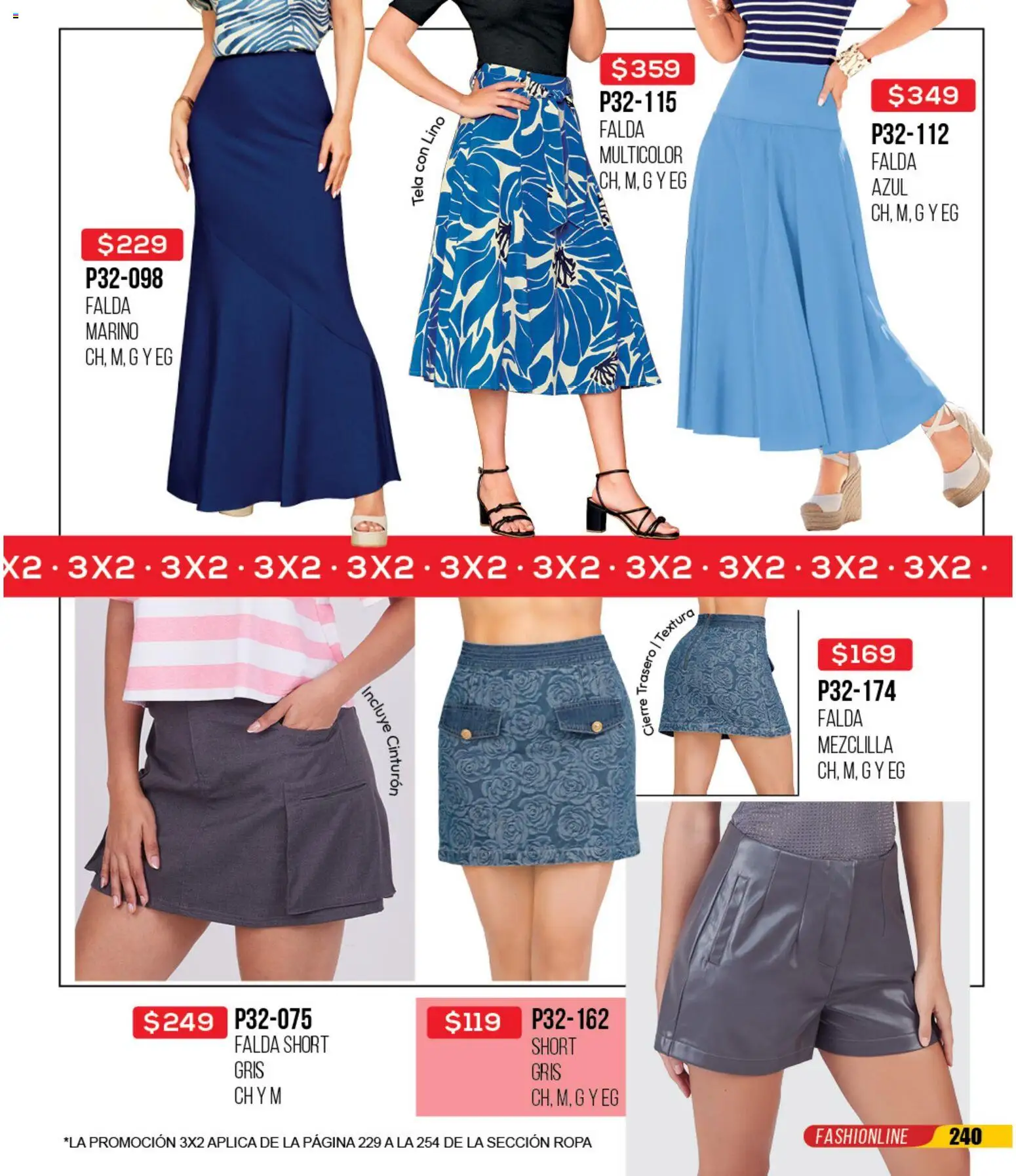 Nuevas ofertas de Cklass válidas en toda la República Mexicana desde el 30.11.2025. ¡Encuentra las mejores ofertas en Cklass catálogo Rebajas Navideñas Ropa! | Página: 241 | Productos: Cinturón, Ropa, Falda, Short