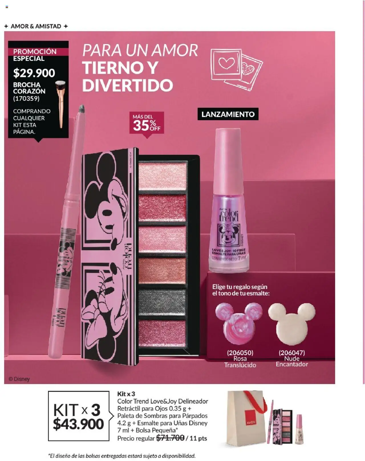 Avon revista - valida desde el 01.08.2025 | Página: 31 | Productos: Bolsa, Brocha, Delineador