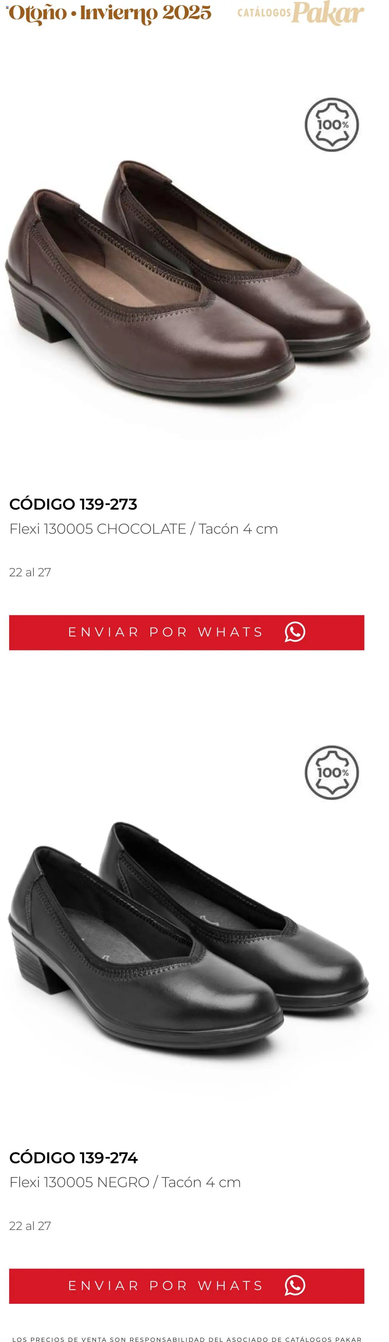 Nuevas ofertas de SC Pakar válidas en toda la República Mexicana desde el 10.10.2025. ¡Encuentra las mejores ofertas en SC Pakar - Catálogo Flexi otoño / invierno! | Página: 60 | Productos: Chocolate