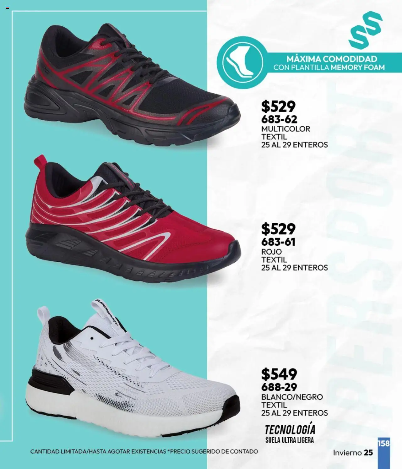 Nuevas ofertas de Cklass válidas en toda la República Mexicana desde el 16.09.2025. ¡Encuentra las mejores ofertas en Cklass - Catálogo Invierno Sportbrands! | Página: 159