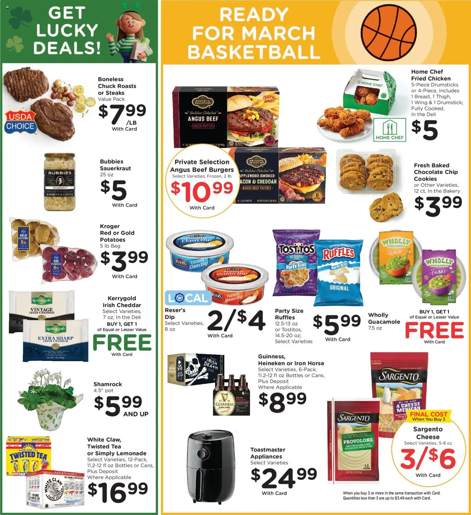 Fred Meyer Weekly Ad - valid from 11.03.2026 | Page: 6 | Products: Bakery, Cookies, Chocolate Chip, Iron