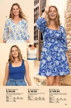 Vista previa de folleto Leonisa - Campaña 18 de la Leonisa válido desde 05.12.2025 | Página: 139 | Productos: Blusa, Vestido