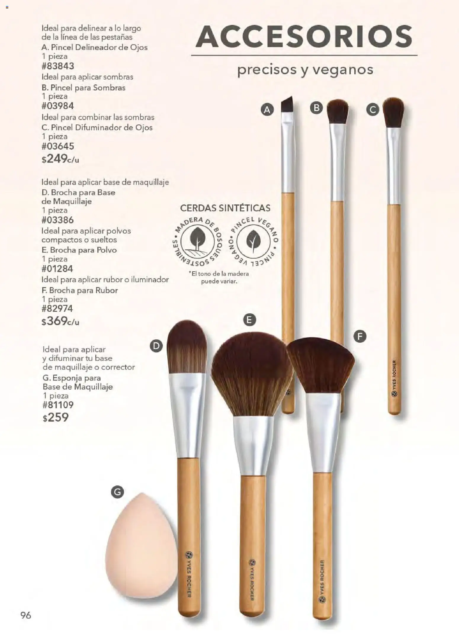 Nuevas ofertas de Yves Rocher válidas en toda la República Mexicana desde el 21.04.2026. ¡Encuentra las mejores ofertas en Yves Rocher campaña 6 2026! | Página: 98 | Productos: Pincel, Base de maquillaje, Corrector, Polvo