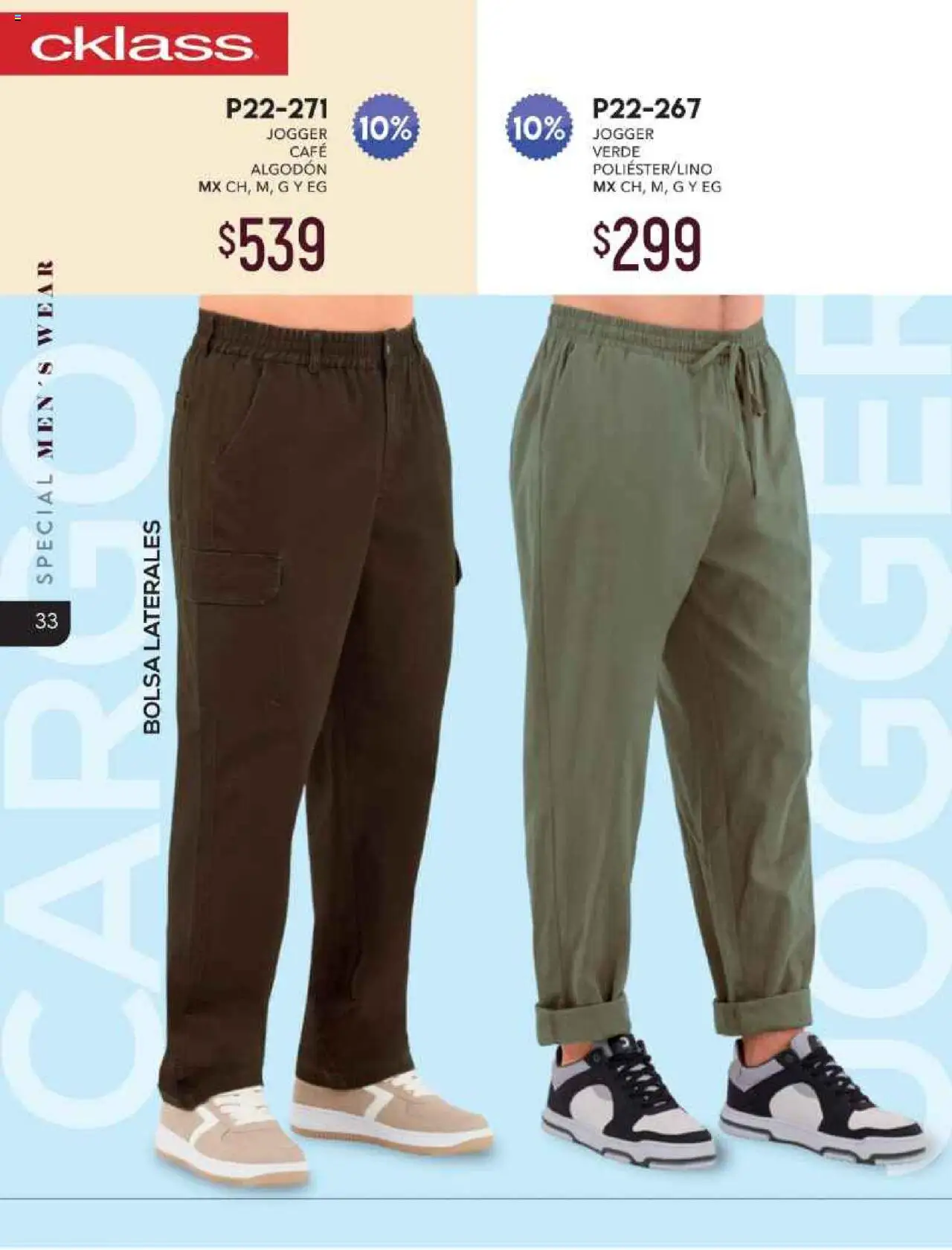Nuevas ofertas de Cklass válidas en toda la República Mexicana desde el 01.10.2025. ¡Encuentra las mejores ofertas en Cklass - Catálogo Especial Caballero! | Página: 34 | Productos: Bolsa, Café, Algodón