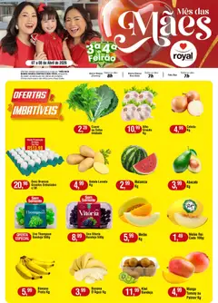 Royal Supermercados ofertas Feirão - Pré-Visualização do folheto da loja Royal Supermercados, válido de 07.04.2026
