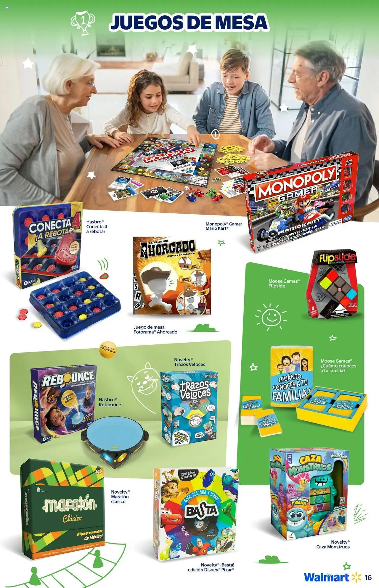 Nuevas ofertas de Walmart válidas en toda la República Mexicana desde el 20.09.2025. ¡Encuentra las mejores ofertas en Walmart - Folleto Juguetilandia! | Página: 16 | Productos: Juego, Mesa