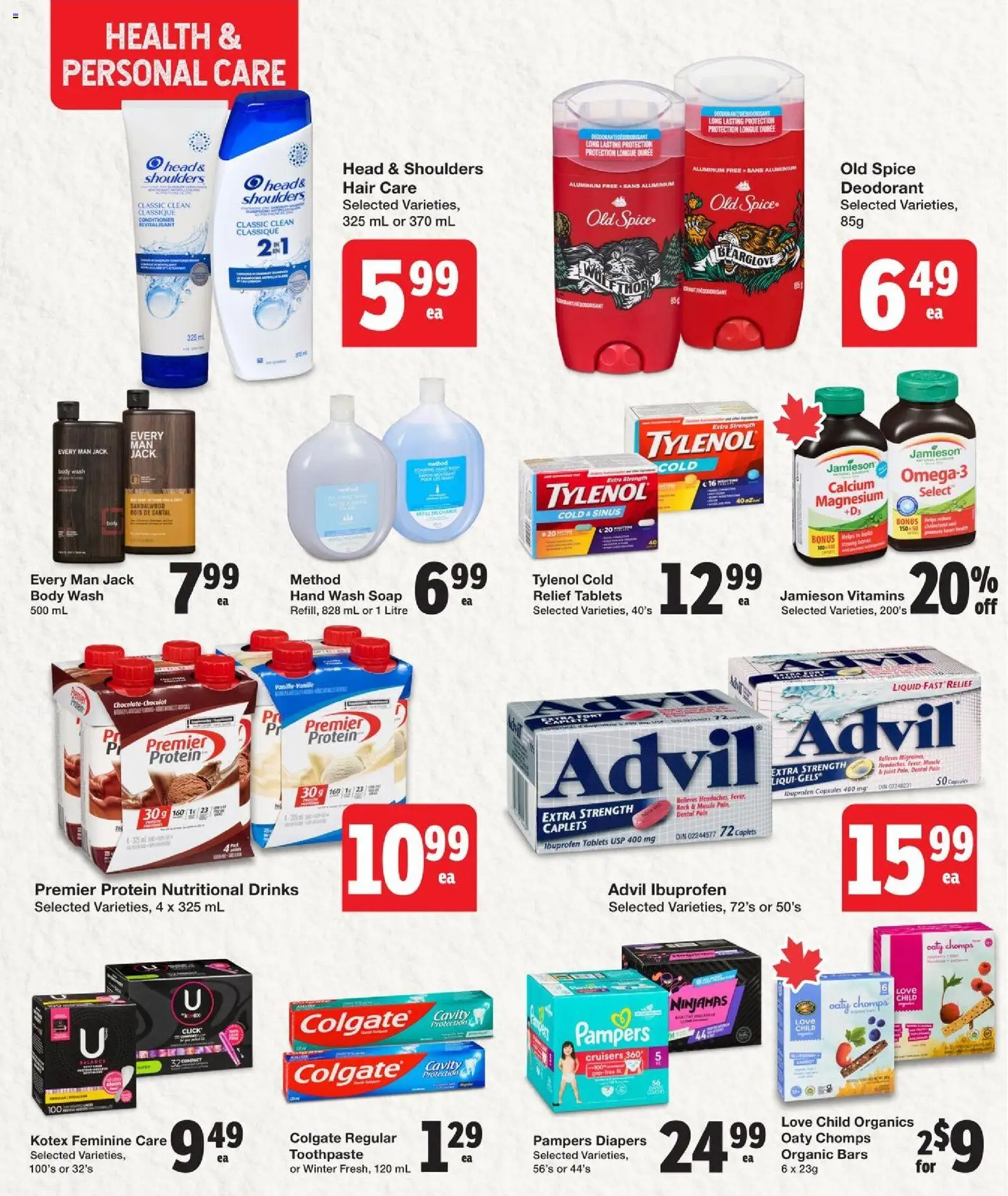 Quality Foods flyer valid from 26.02.2026 | Page: 11 | Products: Conditioner, Body wash, Deodorant, Toothpaste