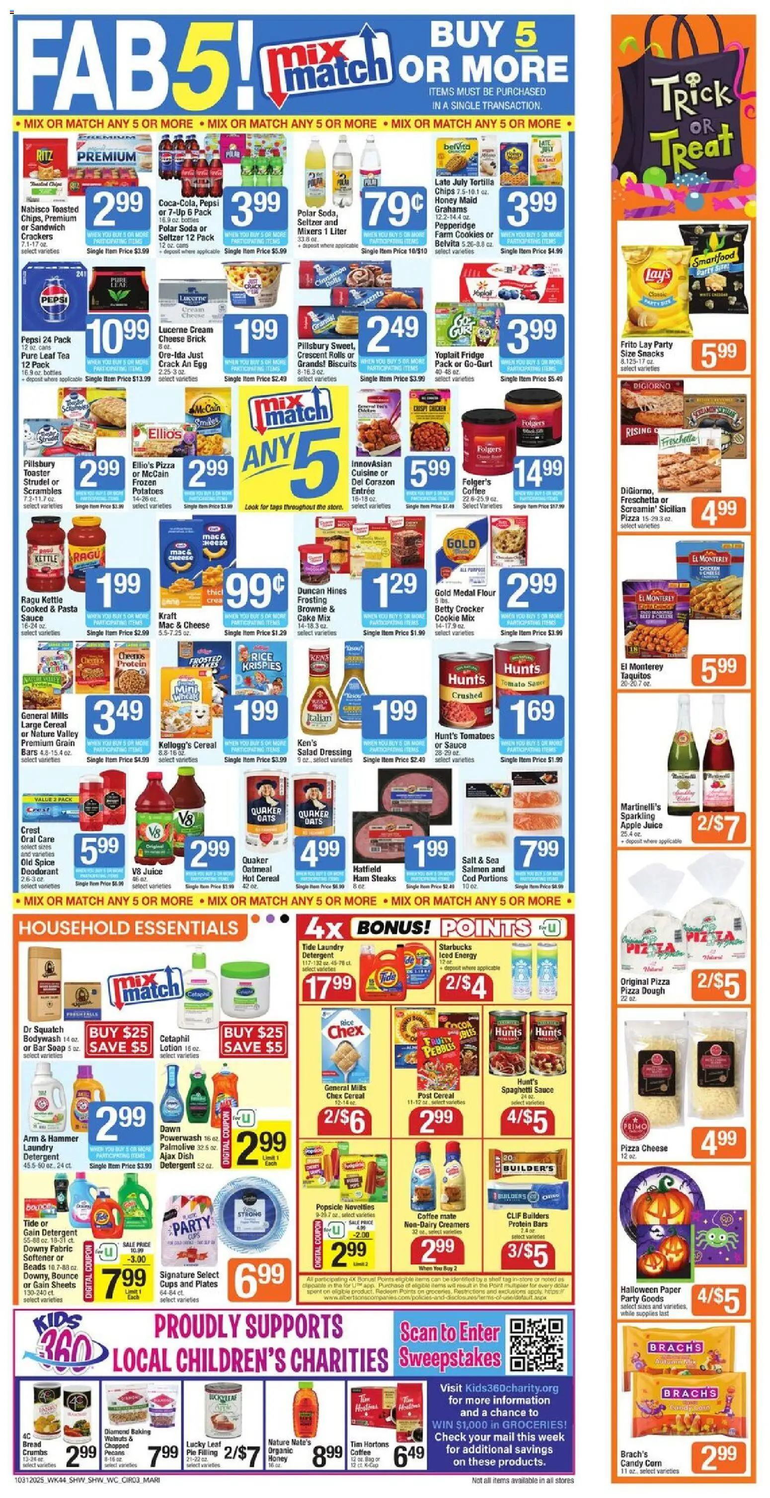 Shaw's Weekly Ad - MA - valid from 31.10.2025 | Page: 3 | Products: Hammer, Deodorant, Tea, Potatoes