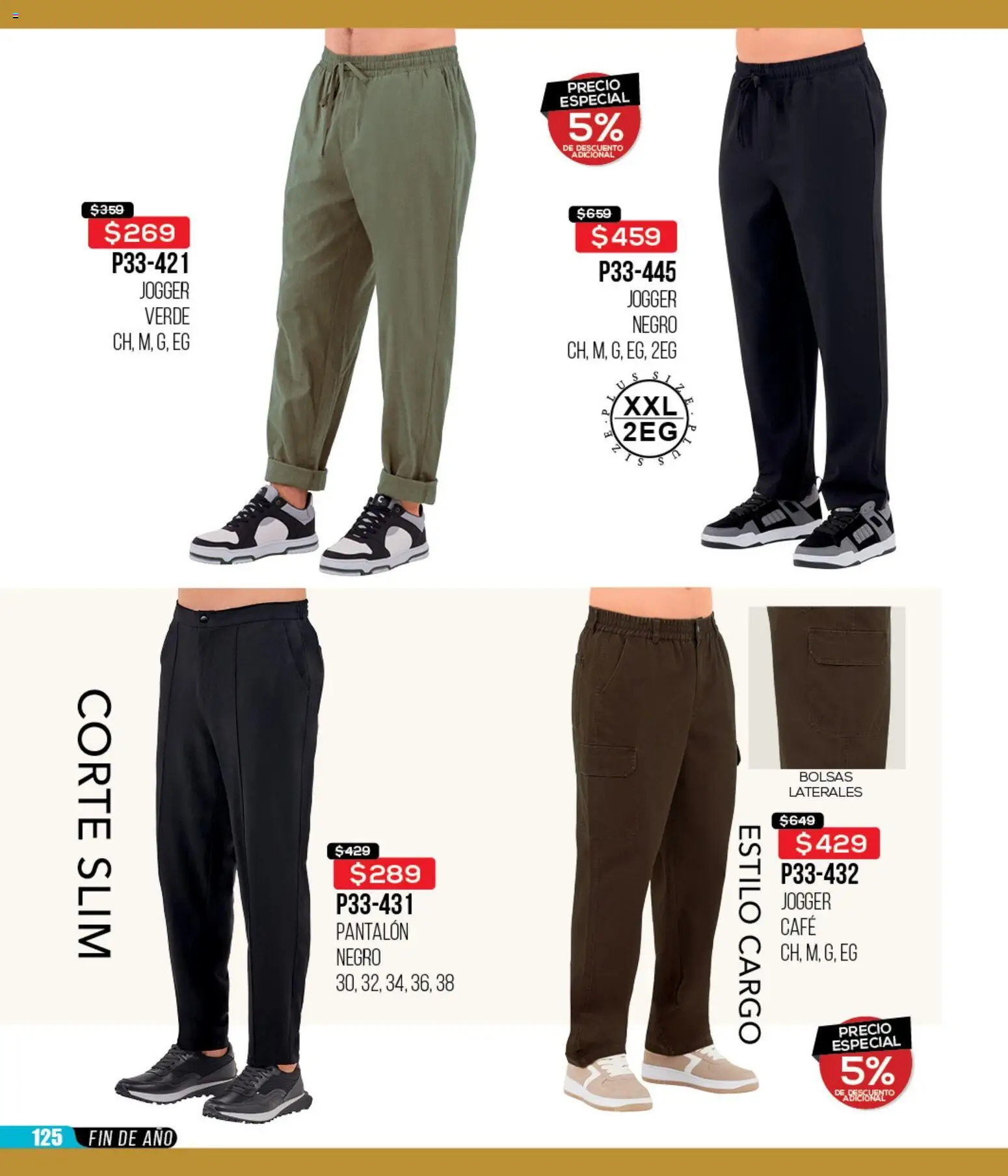 Nuevas ofertas de Cklass válidas en toda la República Mexicana desde el 15.12.2025. ¡Encuentra las mejores ofertas en Cklass catálogo Rebajas fin de año ropa! | Página: 126 | Productos: Café