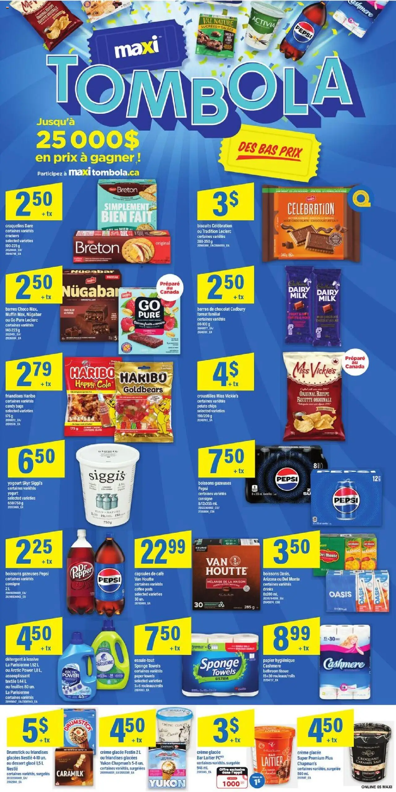 Maxi flyer valid from 14.08.2025 | Page: 8 | Products: Sponge, Milk, Yogurt, Coffee