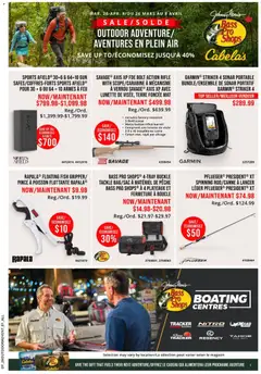Preview of Cabelas weekly flyer / circulaire from shop Cabelas valid from 26.03.2026