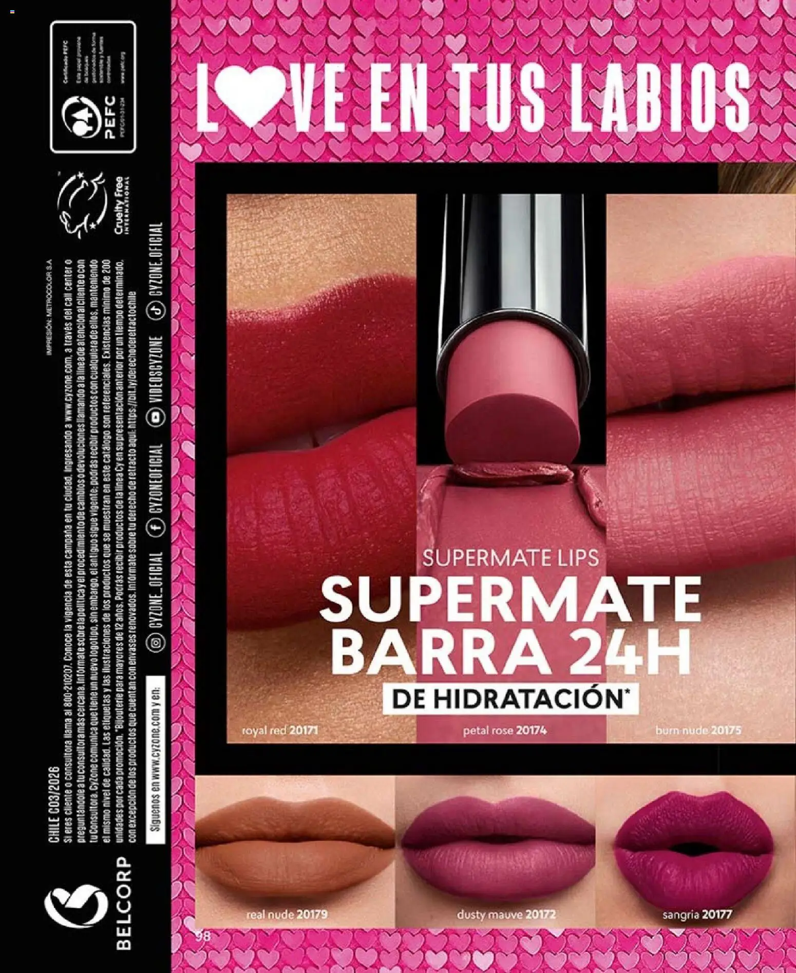 Catálogo CyZone Campaña 3 │ válido desde el 01.02.2026 | Página: 110 | Productos: Sobre, Campana