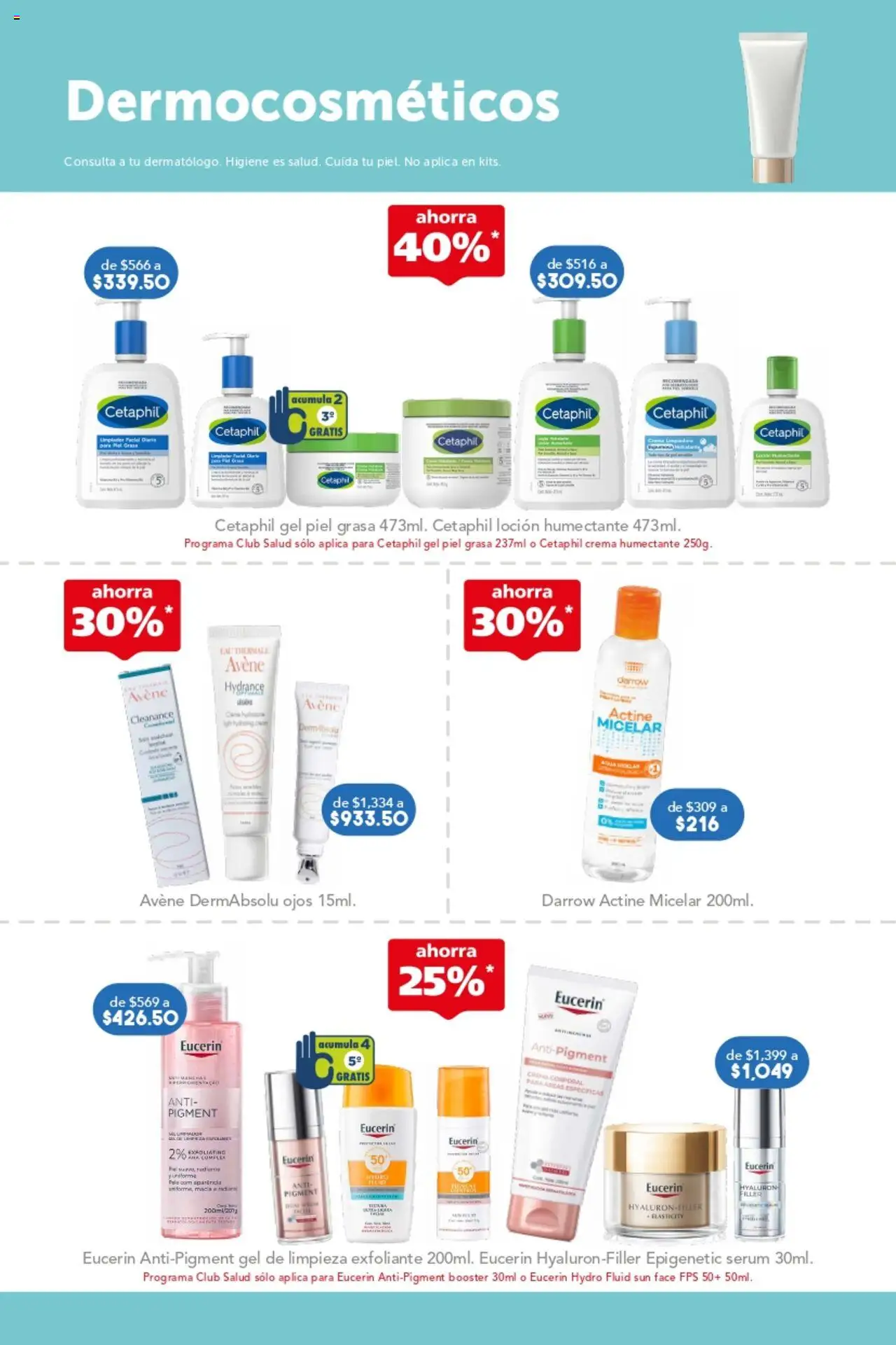 Nuevas ofertas de Farmacia San Pablo válidas en toda la República Mexicana desde el 07.09.2025. ¡Encuentra las mejores ofertas en Farmacia San Pablo - Catálogo! | Página: 12 | Productos: Serum, Crema, Loción, Crema corporal
