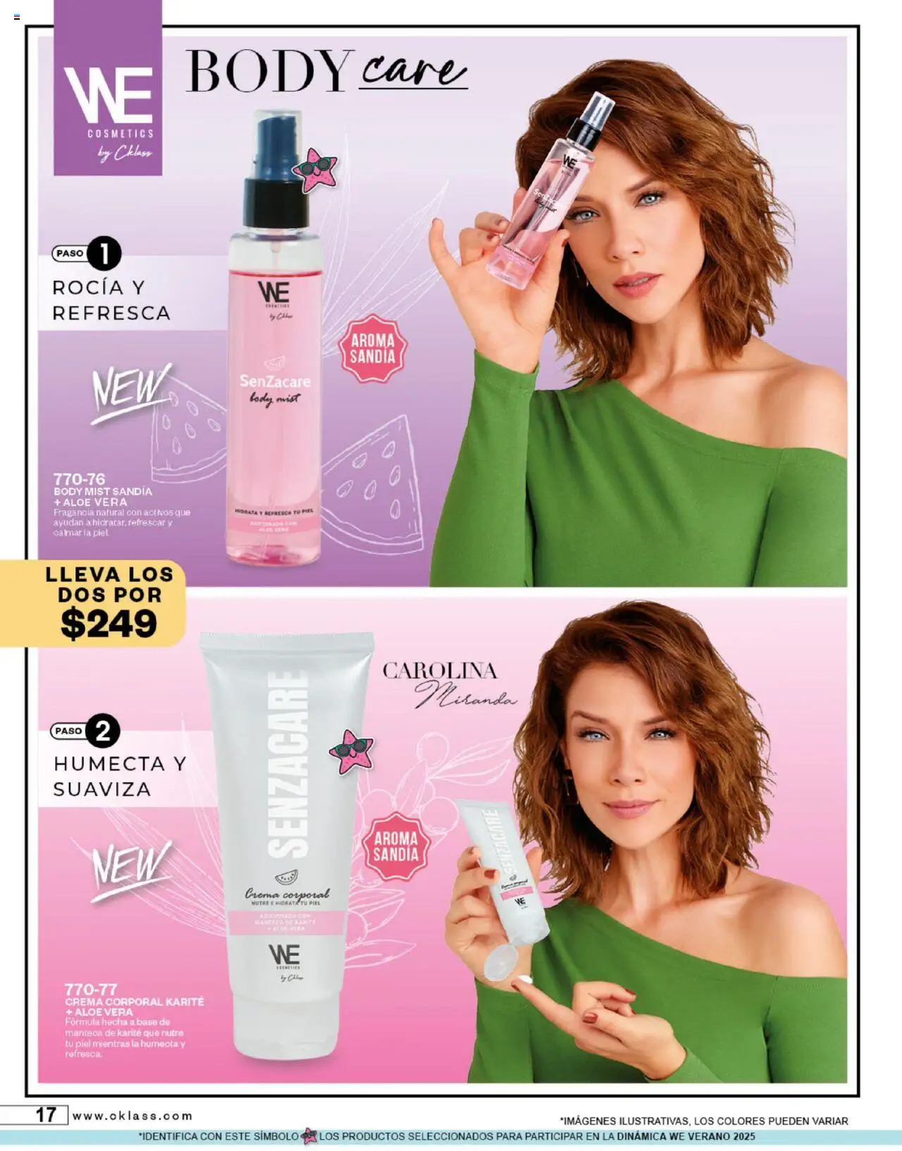 Nuevas ofertas de Cklass válidas en toda la República Mexicana desde el 14.07.2025. ¡Encuentra las mejores ofertas en Cklass catálogo We Cosmetics! | Página: 18 | Productos: Sandía, Crema, Body, Crema corporal
