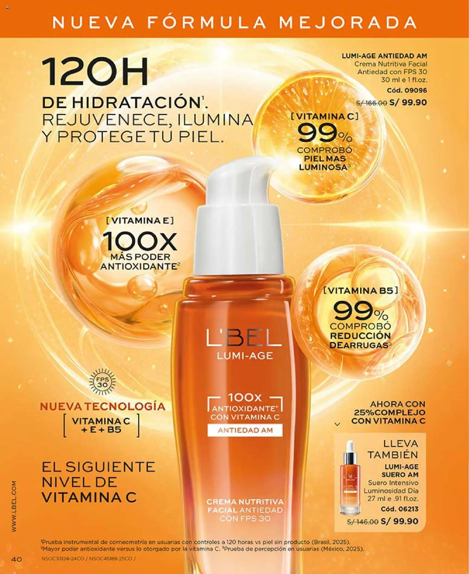 Catálogo L'Bel válido desde 04.04.2026 | Página: 40 | Productos: Crema