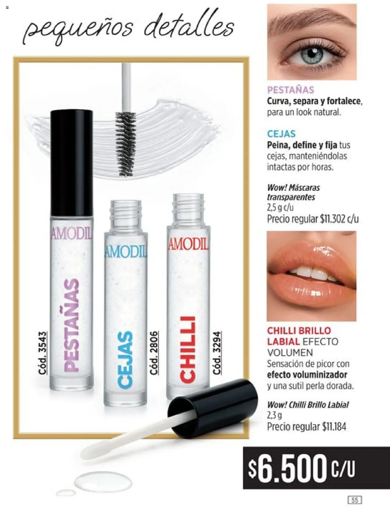 Catálogo Amodil Campaña 14 │ válido desde el 19.08.2025 | Página: 55 | Productos: Brillo