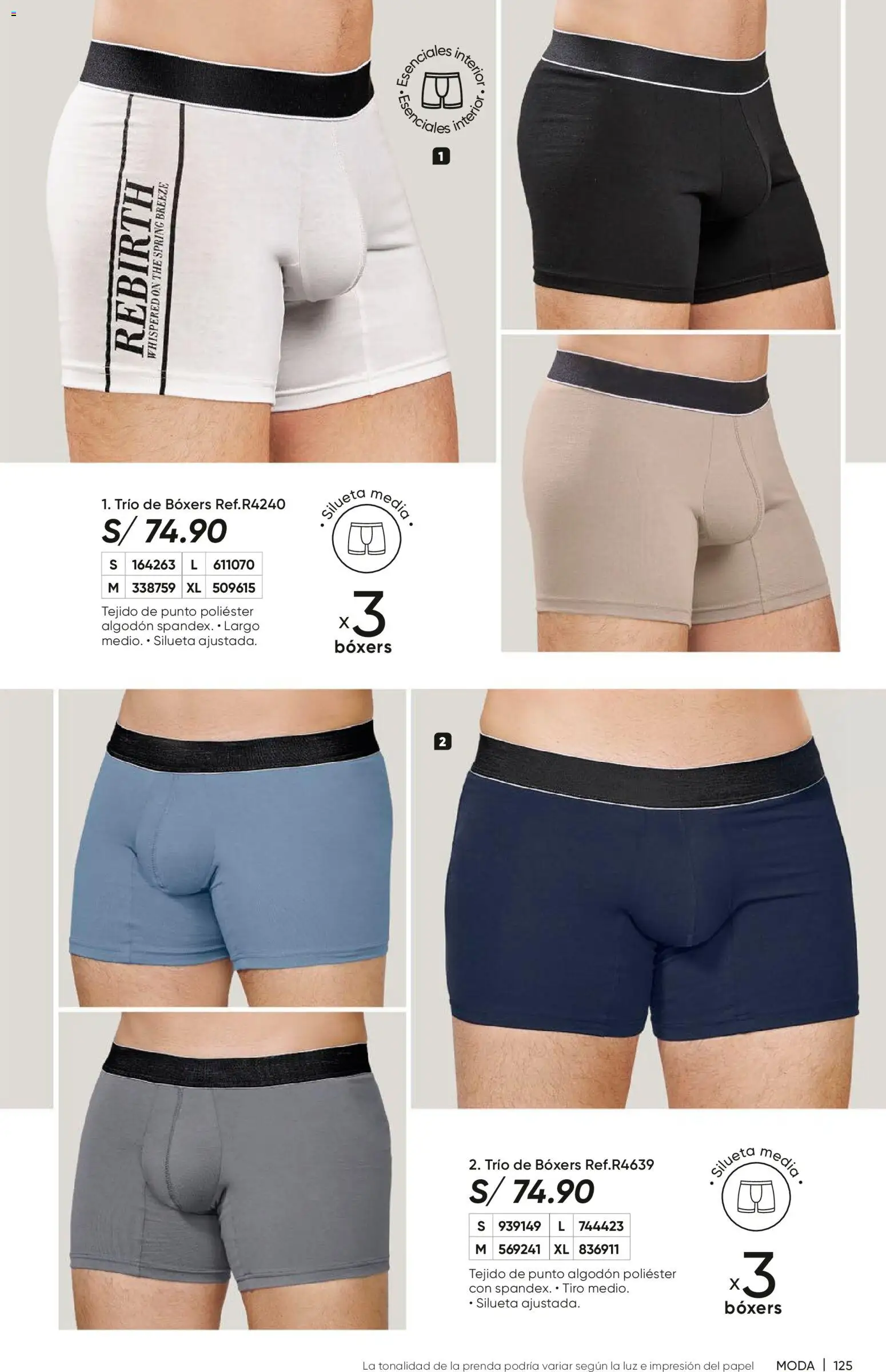 Catálogo Azzorti válido desde 09.03.2026 | Página: 127 | Productos: Boxers