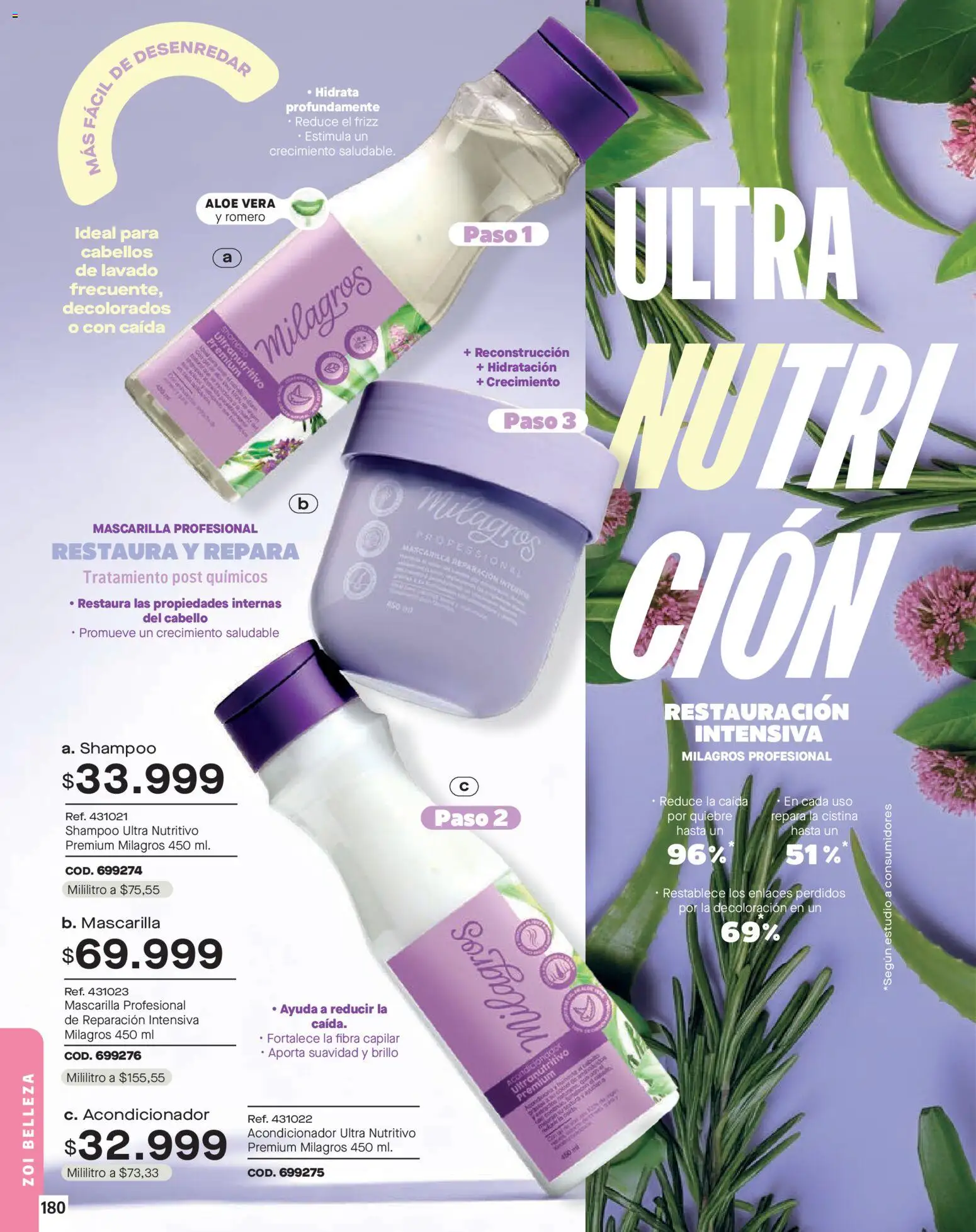Carmel revista - valida desde el 01.02.2026 | Página: 180 | Productos: Shampoo, Brillo, Acondicionador, Loción tonificante