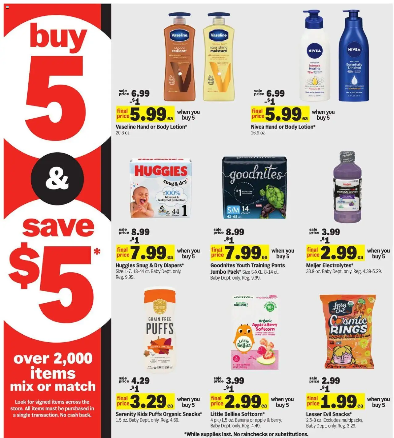 Meijer Weekly Ad - valid from 24.08.2025 | Page: 19 | Products: Corn, Rice, Pants, Pumpkin
