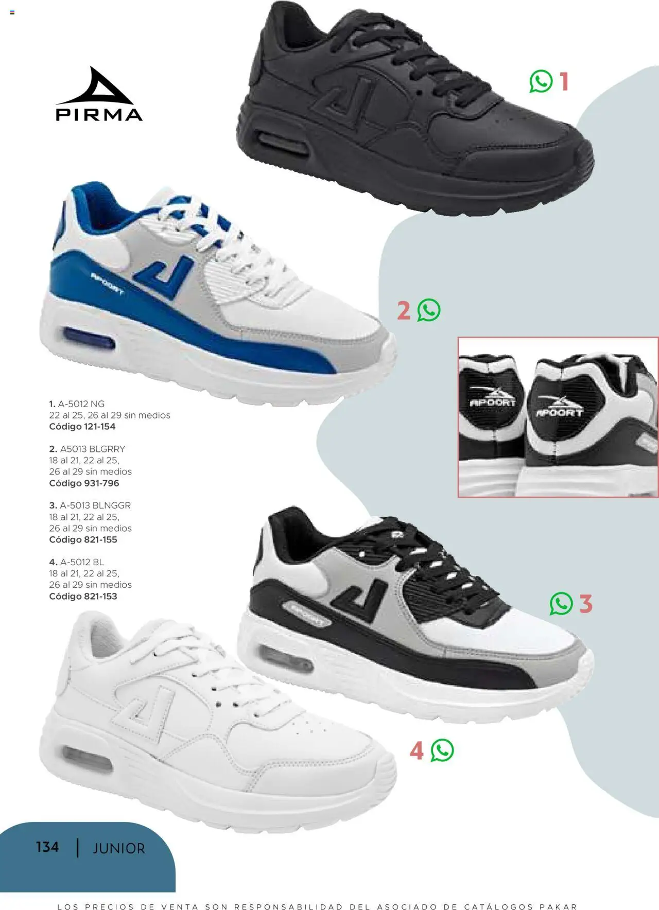 Nuevas ofertas de SC Pakar válidas en toda la República Mexicana desde el 24.07.2025. ¡Encuentra las mejores ofertas en SC Pakar - Catálogo Junior otoño / invierno! | Página: 134