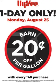 Preview of HyVee weekly ads valid from 25.08.2025