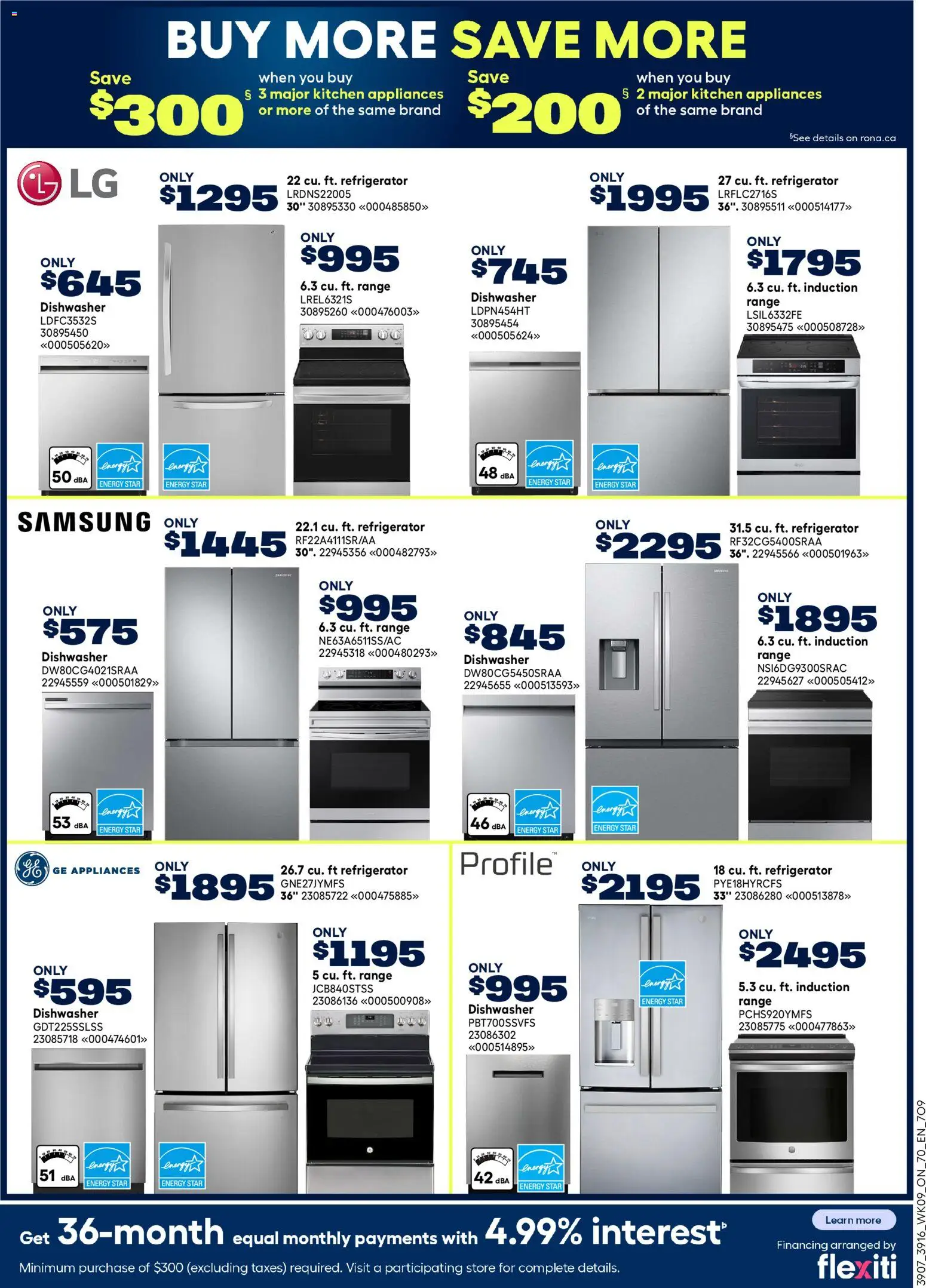 Rona flyer valid from 26.03.2026 | Page: 19 | Products: Refrigerator, Dishwasher