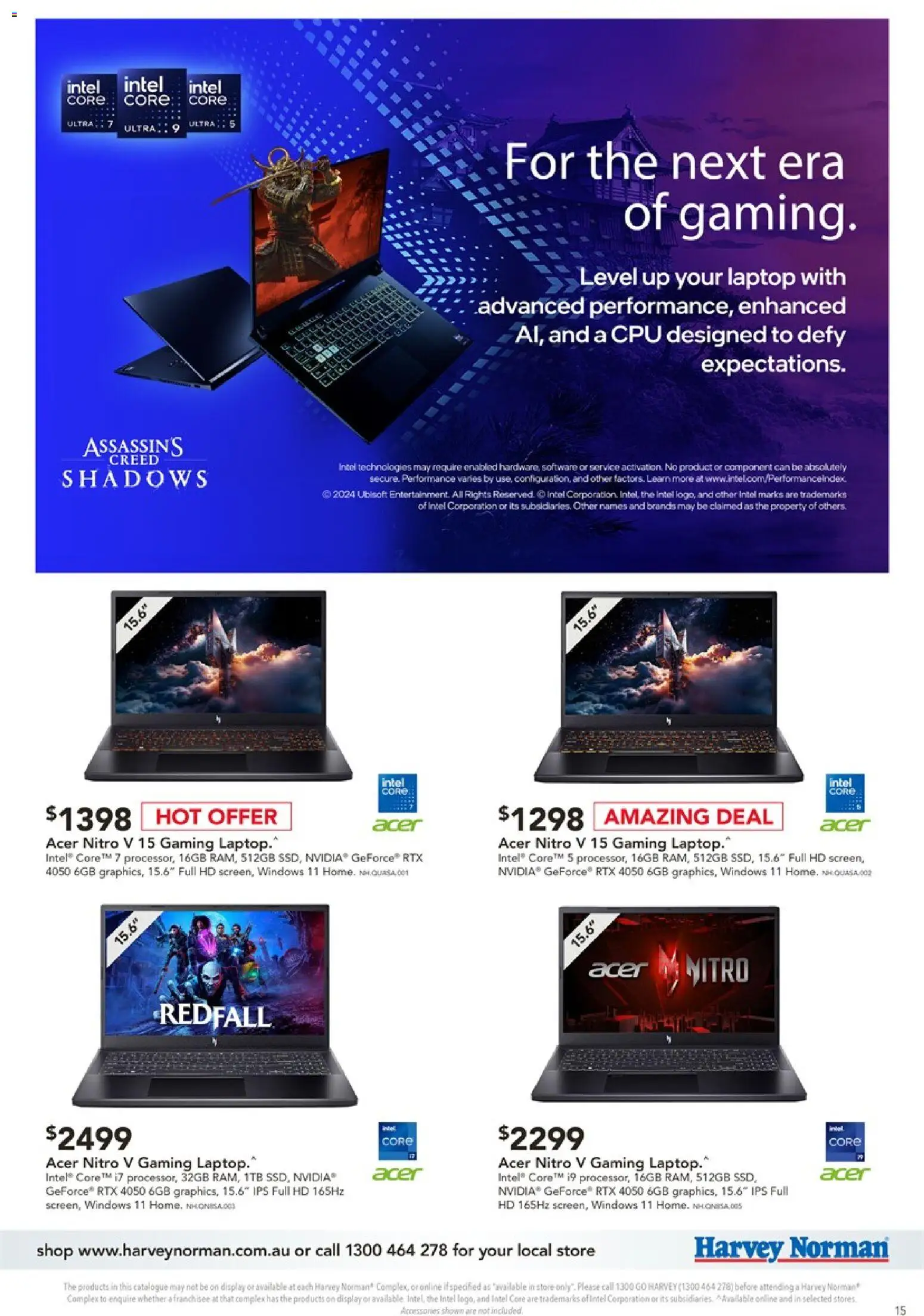 Harvey Norman catalogue - valid from 05.12.2025 | Page: 15 | Products: Laptop
