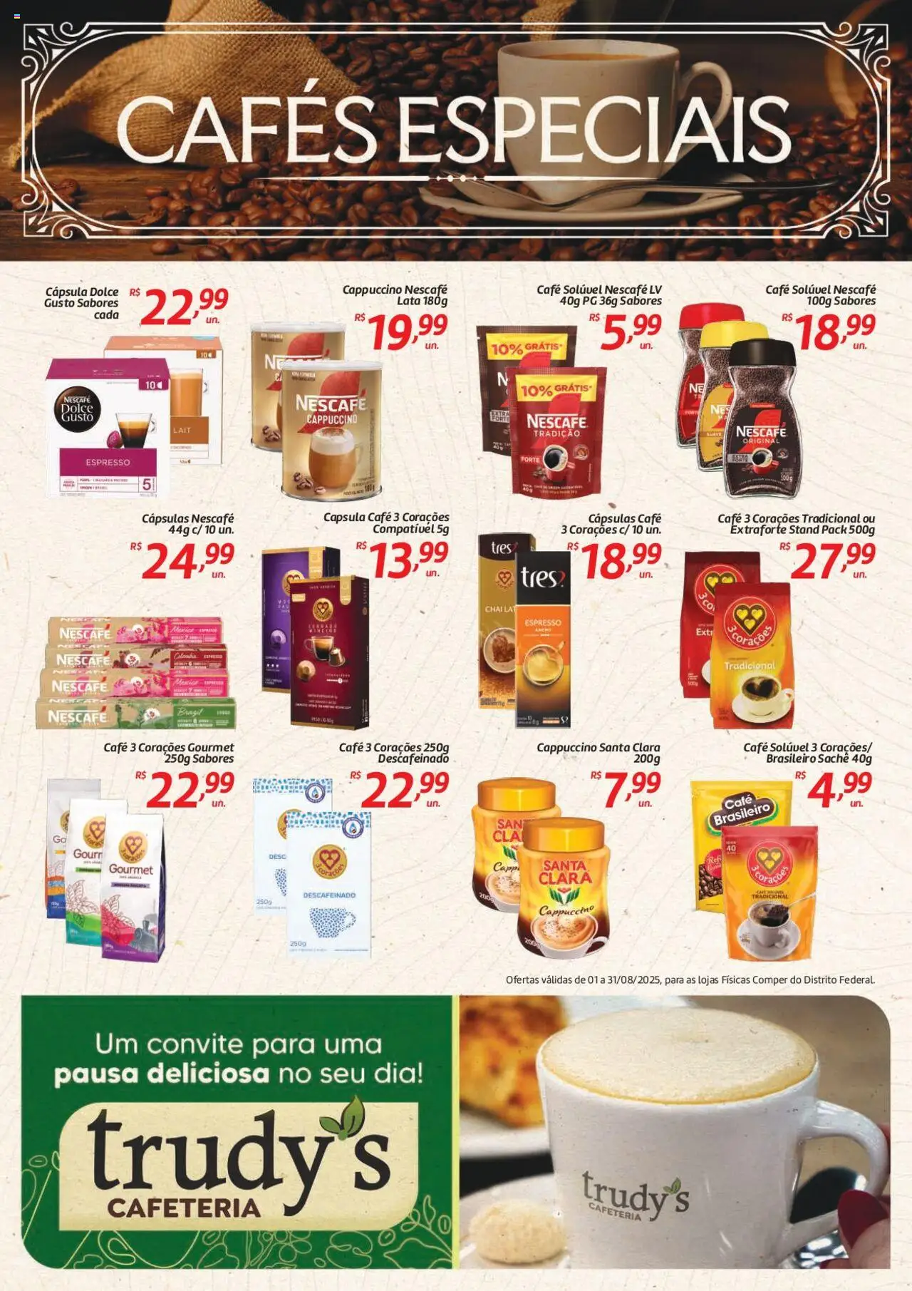 Comper Folheto - válido de 01.08.2025 | Página: 15 | Produtos: Café, Café solúvel