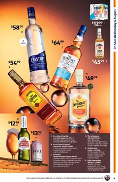 Aldi catalogue - valid from 06.08.2025 | Page: 17 | Products: Bourbon, Vodka, Scotch, Watermelon