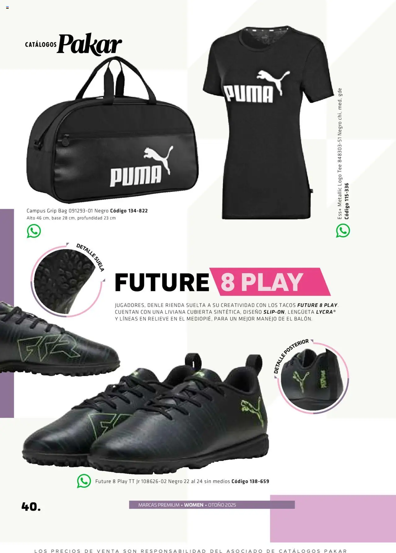 Nuevas ofertas de SC Pakar válidas en toda la República Mexicana desde el 29.08.2025. ¡Encuentra las mejores ofertas en SC Pakar - Catálogo Otoño Women! | Página: 40