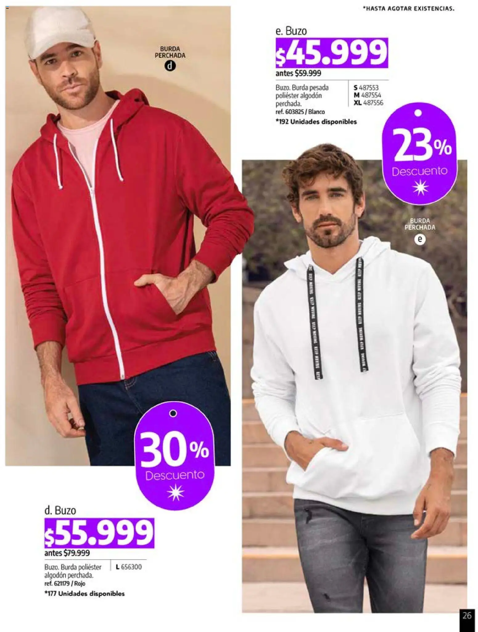 Pacifika revista - valida desde el 24.04.2026 | Página: 229 | Productos: Algodón, Buzo