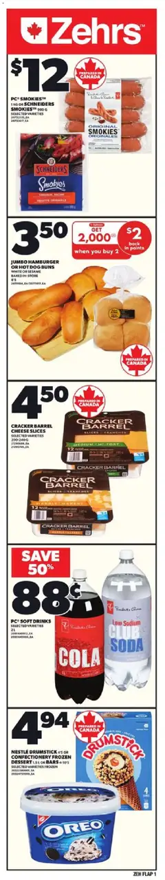 Preview of Zehrs weekly flyer / circulaire from shop Zehrs valid from 14.08.2025