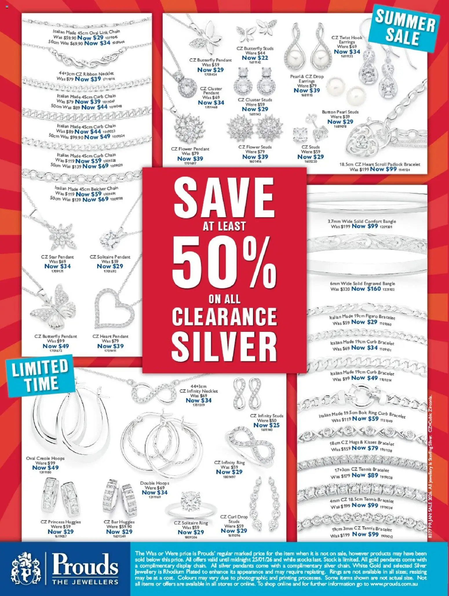 Prouds The Jewellers catalogue - valid from 03.01.2026 | Page: 8 | Products: Bracelet, Chain, Jewellery, Pendant