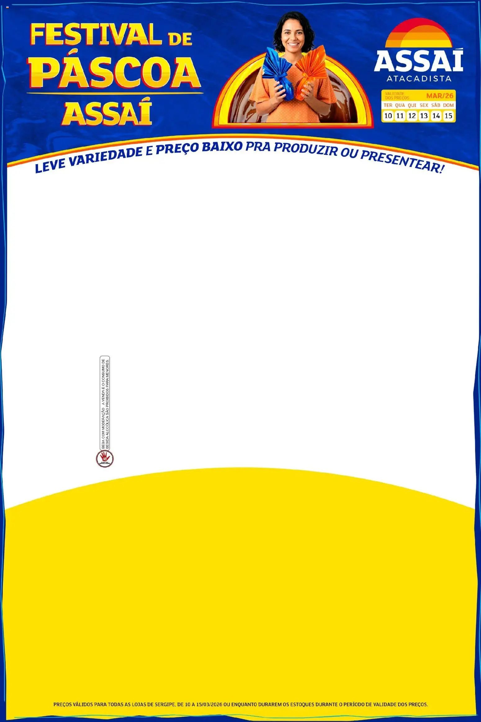Assaí Atacadista Folheto - válido de 28.03.2026 | Página: 1 | Produtos: Baixo, Bebida