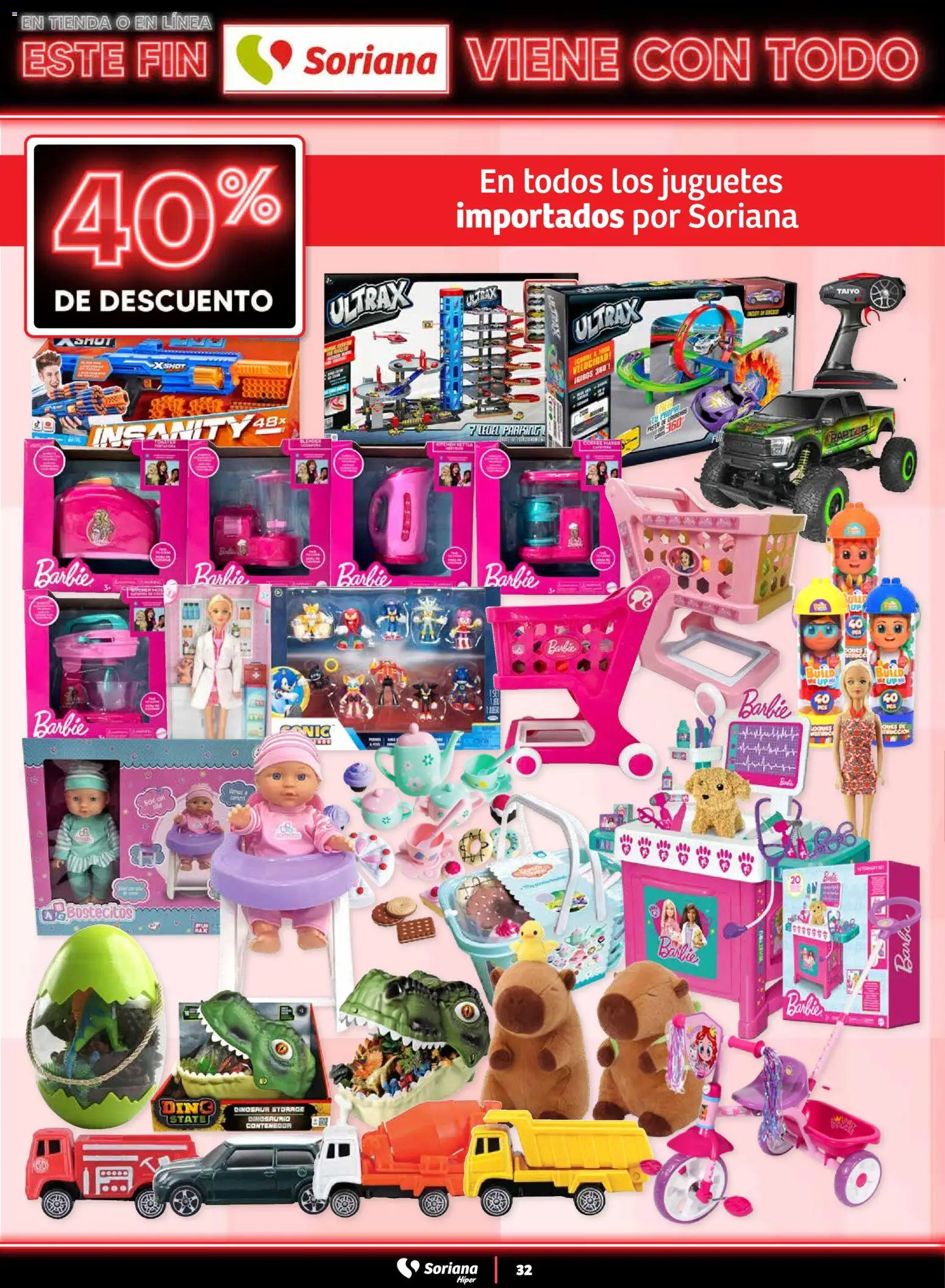 Nuevas ofertas de Soriana válidas en toda la República Mexicana desde el 05.11.2025. ¡Encuentra las mejores ofertas en Soriana - Este fin Soriana viene con todo Súper Nacional! | Página: 32 | Productos: Contenedor