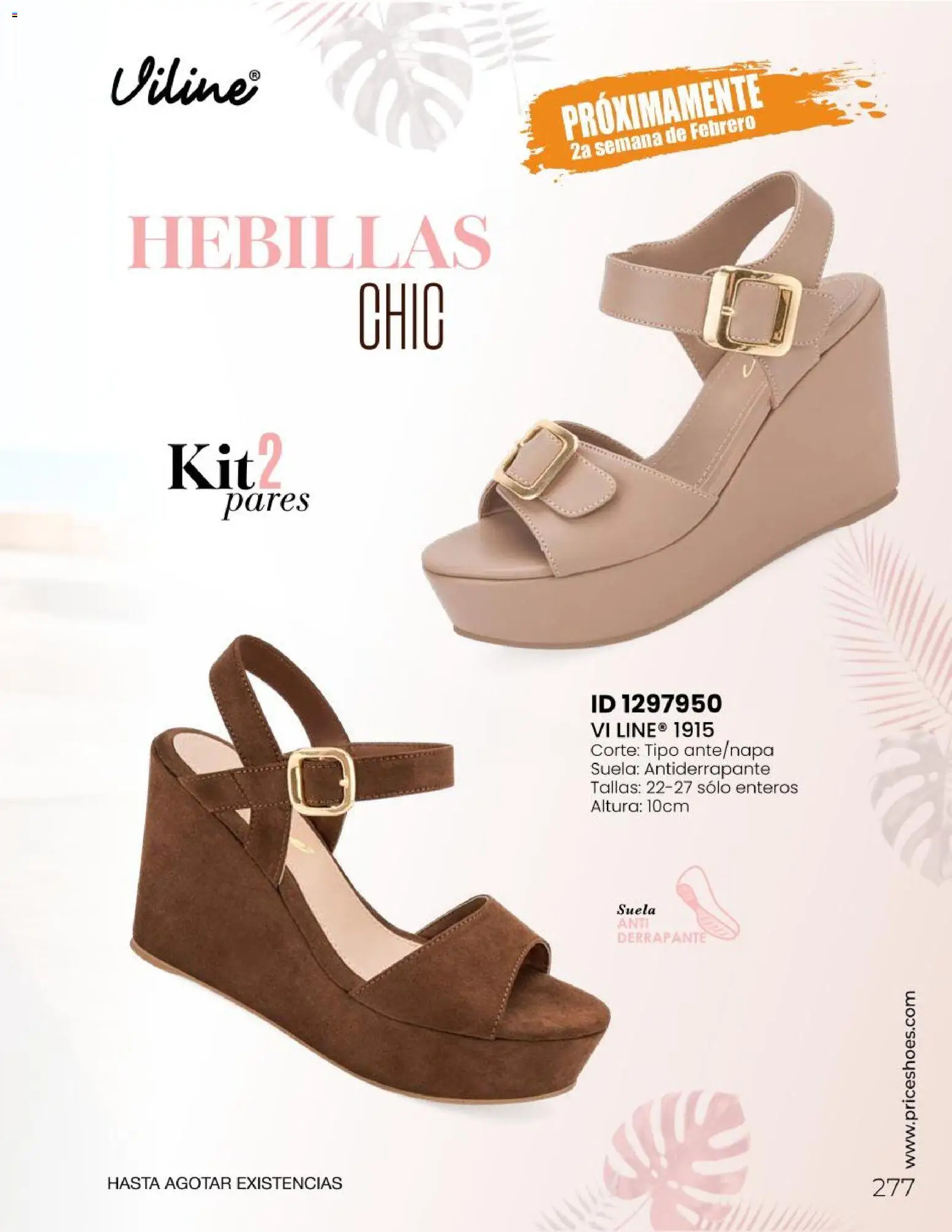 Nuevas ofertas de Price Shoes válidas en toda la República Mexicana desde el 31.01.2026. ¡Encuentra las mejores ofertas en Price Shoes Catálogo Sandalias ! | Página: 277 | Productos: Hebillas