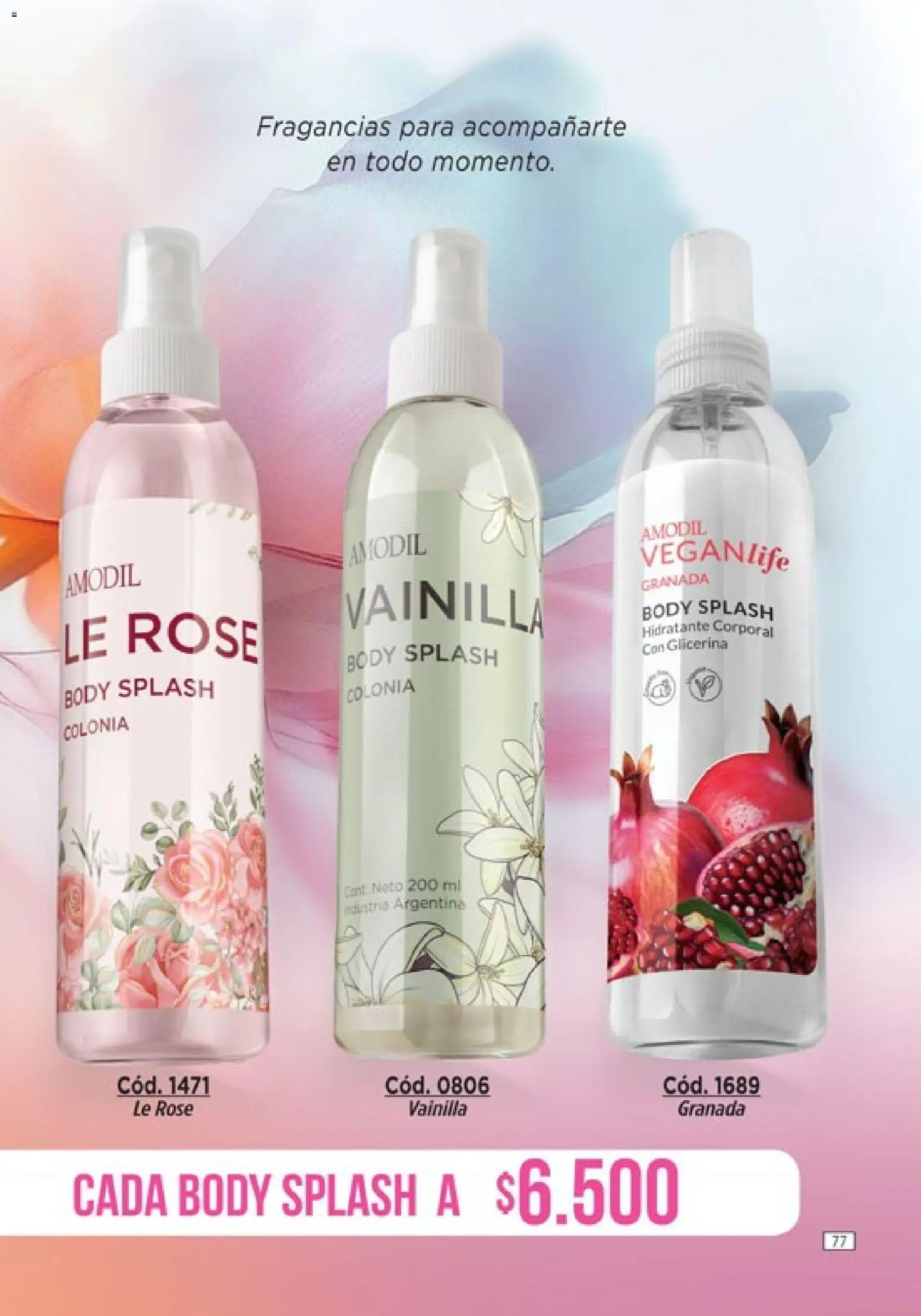 Amodil - Campaña 8 │ válido desde el 08.04.2026 | Página: 77 | Productos: Body