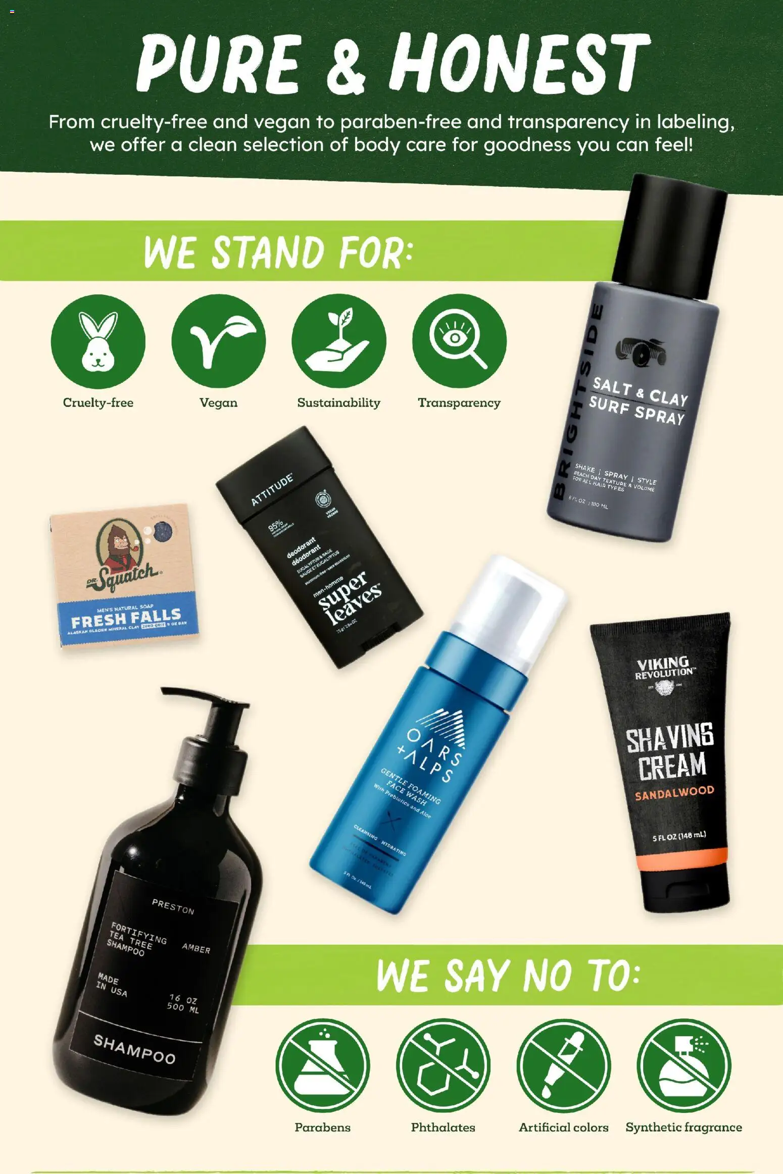 Sprouts Monthly Ad - valid from 29.10.2025 | Page: 27 | Products: Fragrance, Tea, Shaving Cream, Salt