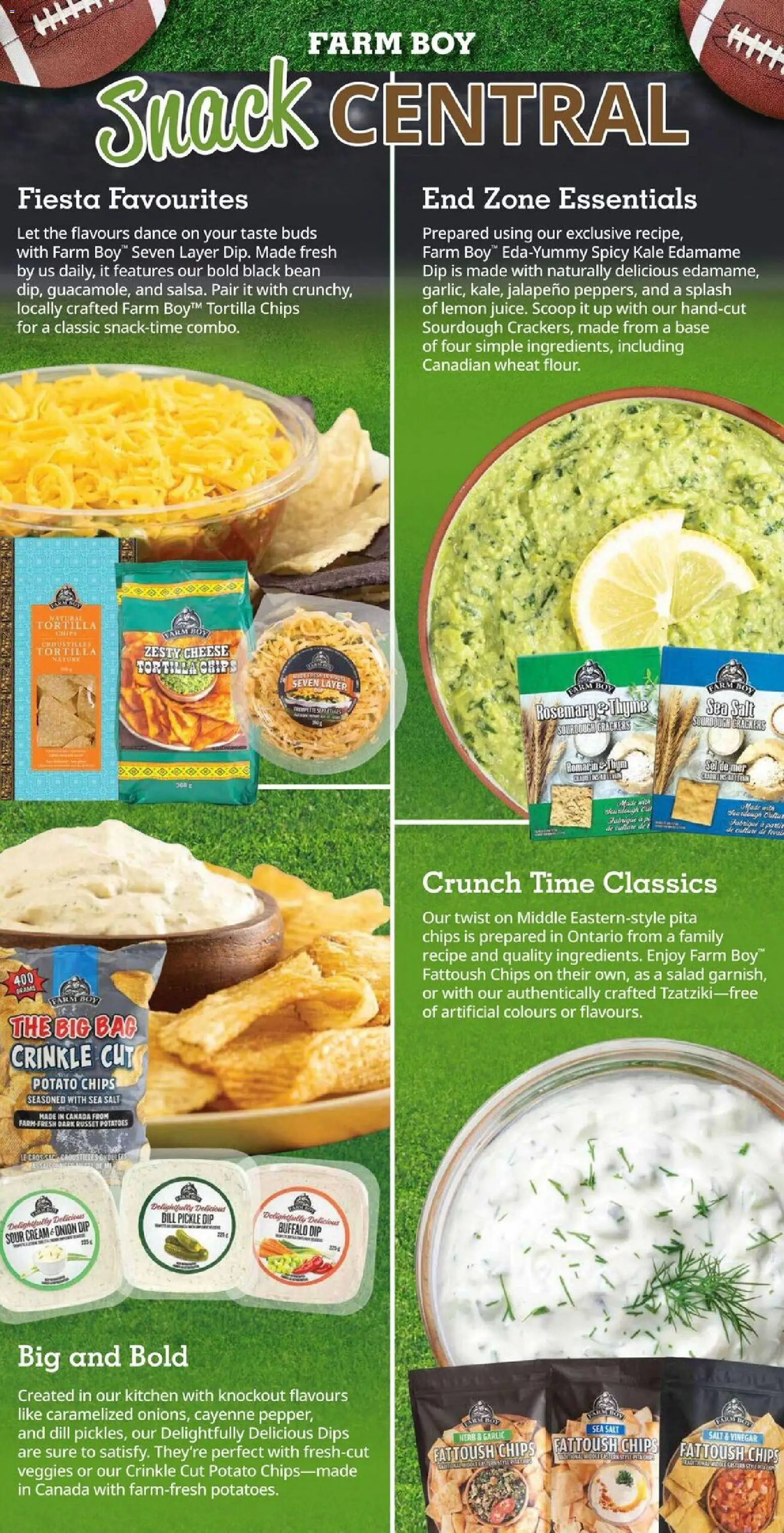Farm Boy flyer valid from 13.11.2025 | Page: 4 | Products: Sour cream, Salad, Bag, Cheese