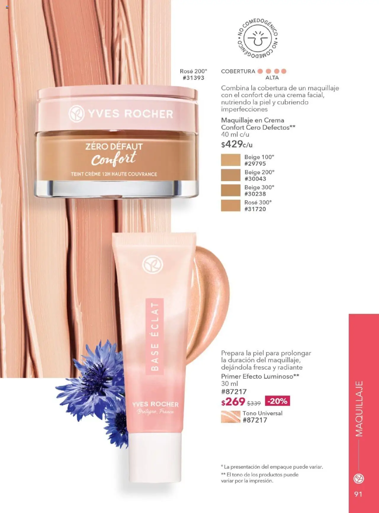 Nuevas ofertas de Yves Rocher válidas en toda la República Mexicana desde el 28.10.2025. ¡Encuentra las mejores ofertas en Yves Rocher - Campaña 15 2025! | Página: 93 | Productos: Crema, Radiante, Maquillaje