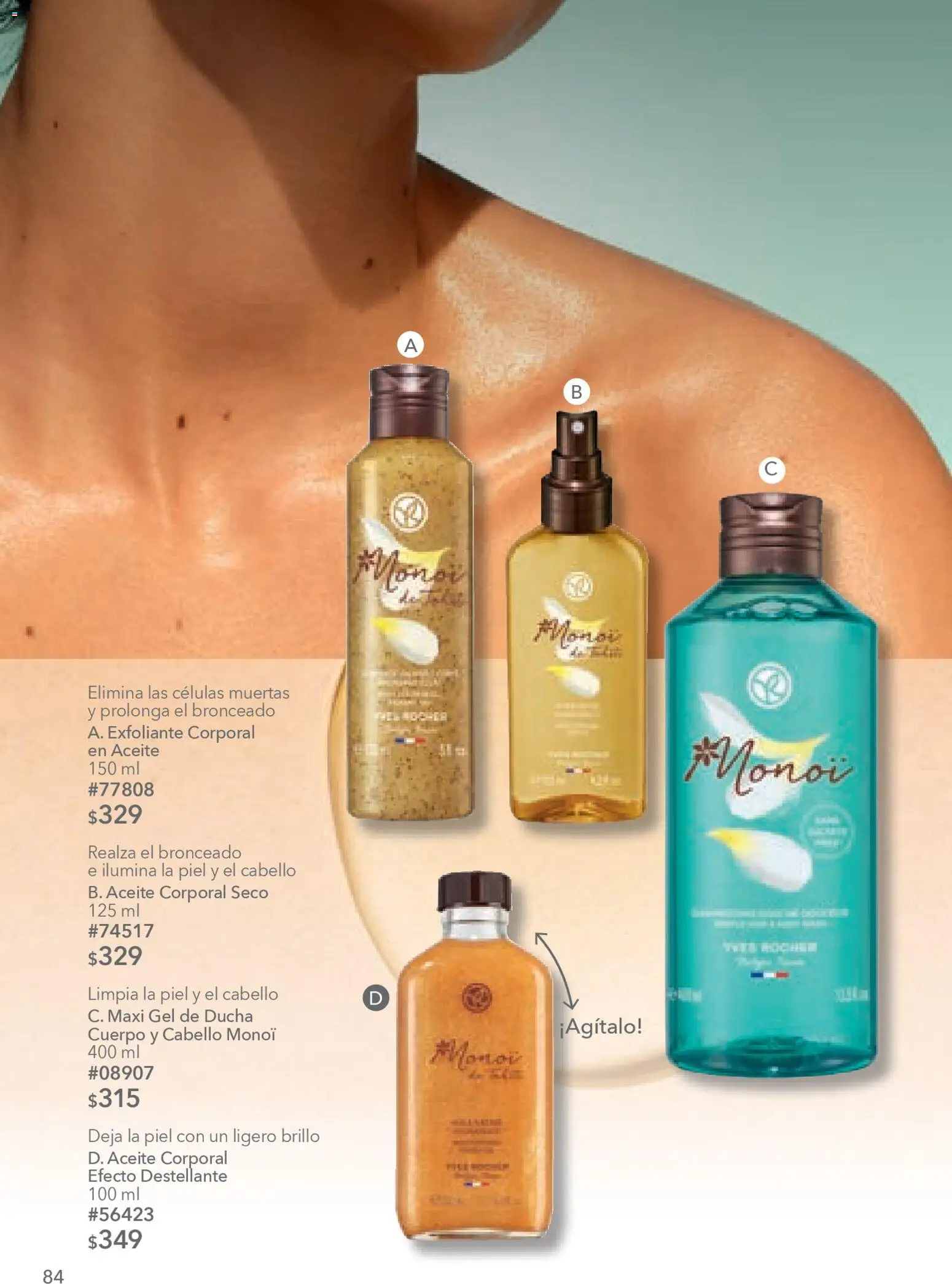 Nuevas ofertas de Yves Rocher válidas en toda la República Mexicana desde el 20.01.2026. ¡Encuentra las mejores ofertas en Yves Rocher campaña 2 2026! | Página: 89 | Productos: Exfoliante corporal, Brillo, Aceite, Gel de ducha