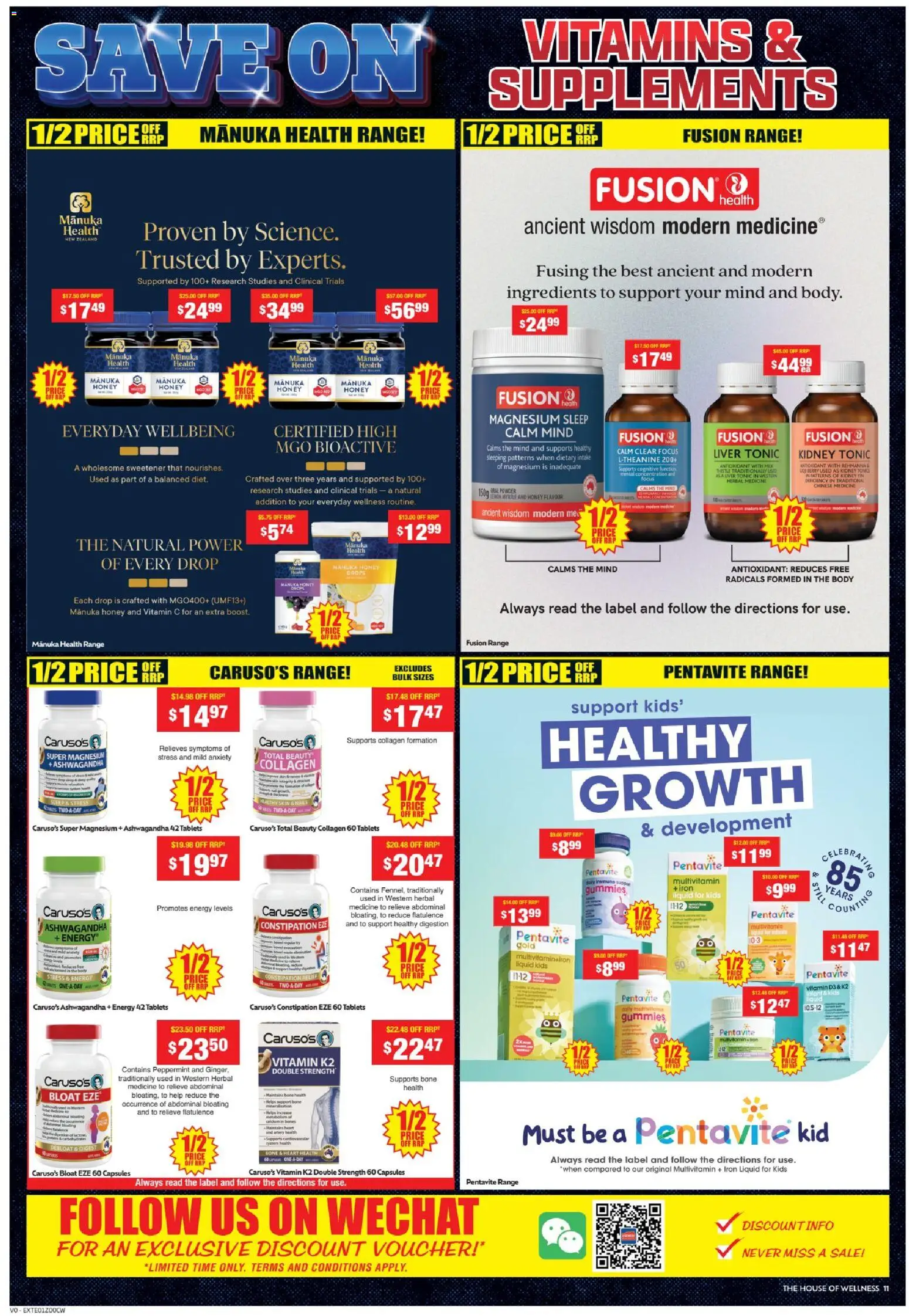 Chemist Warehouse catalogue - valid from 25.12.2025 | Page: 11 | Products: Powder, Honey, Modem, Vitamin