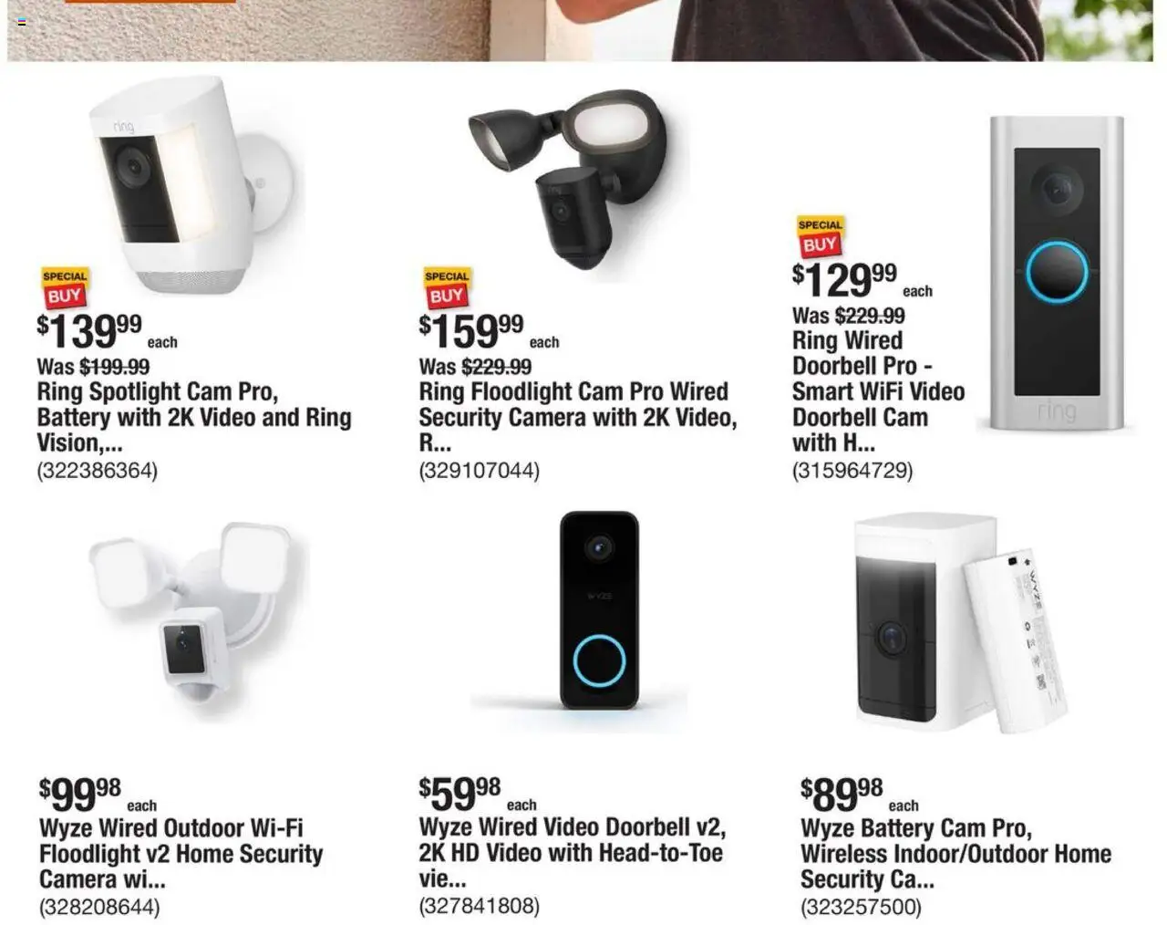 Home Depot Weekly Ad - valid from 09.10.2025 | Page: 16 | Products: Battery, Ring, Video, Camera