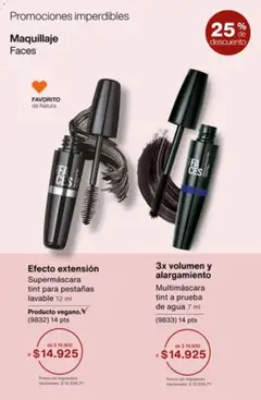 Vista previa Catálogo Natura Ciclo 1/2026 válido desde el 04.12.2025 | Página: 31 | Productos: Maquillaje, Agua