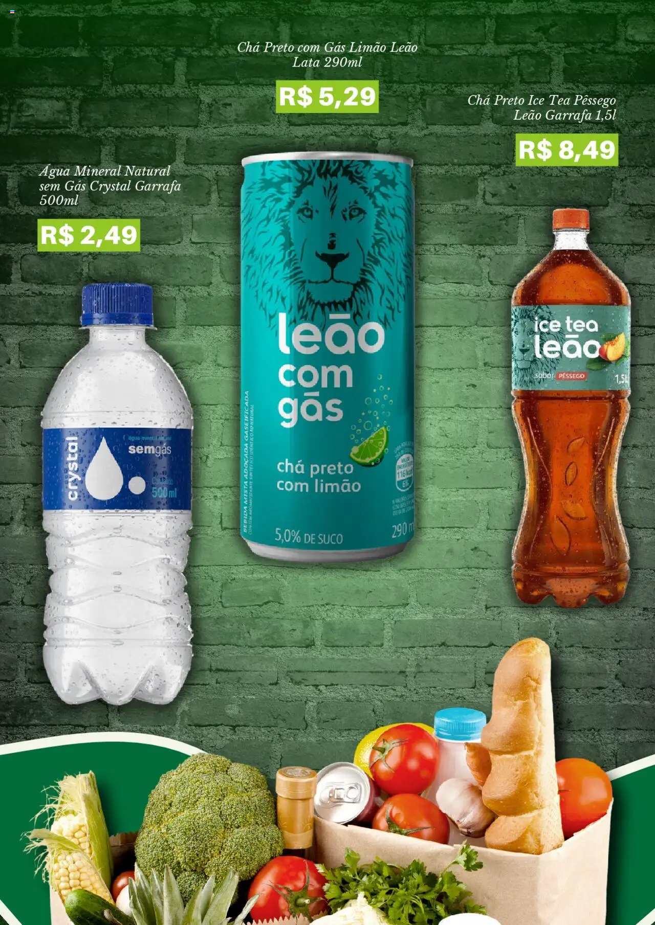 Pão de Açúcar Folheto - válido de 08.09.2025 | Página: 3 | Produtos: Pêssego, Ice tea, Suco, Bebida