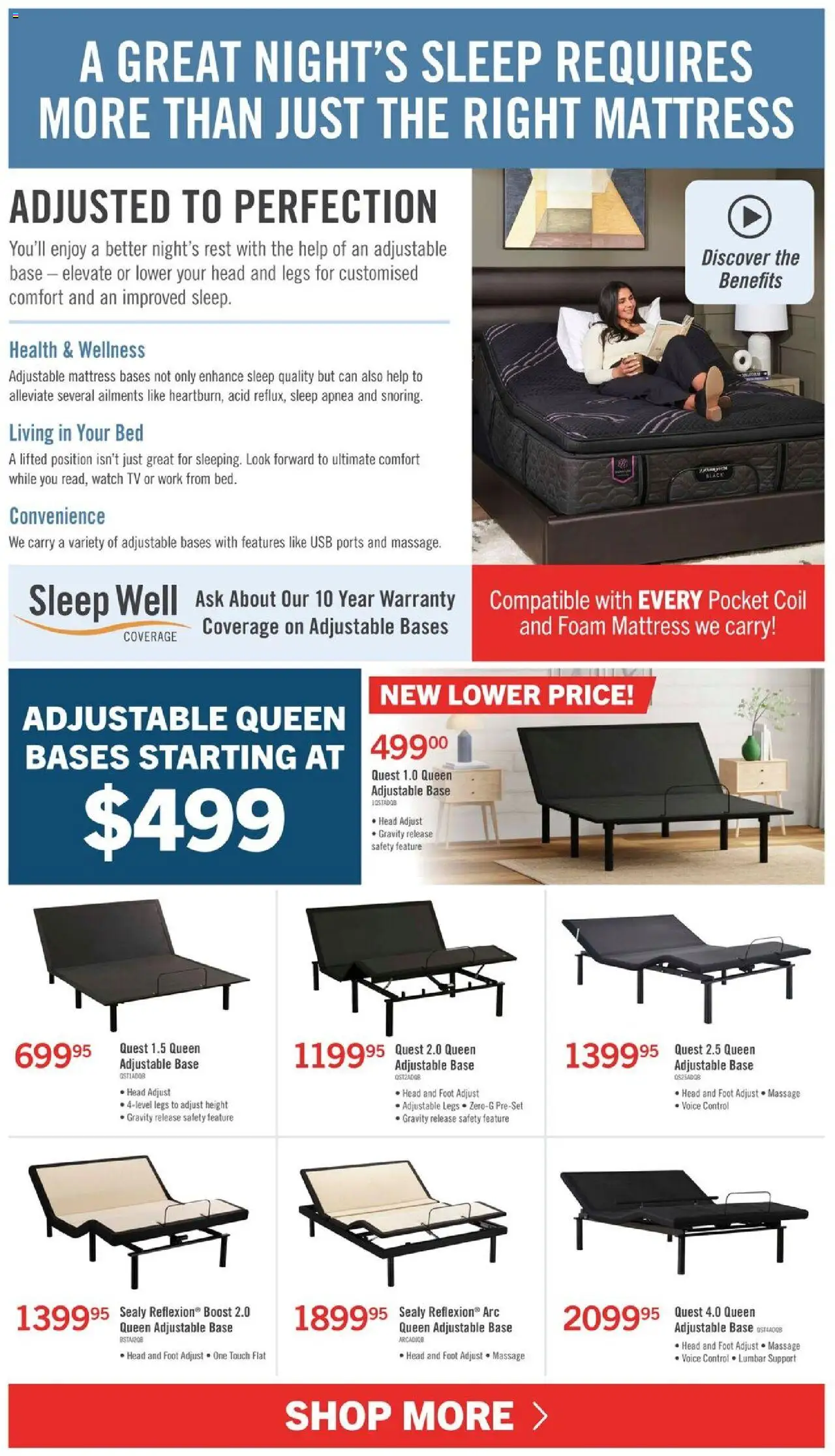 The Brick flyer valid from 31.07.2025 | Page: 11 | Products: Watch, Tv, Bed, Mattress