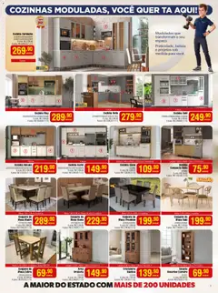 Berlanda - Ofertas atuais - Pré-Visualização do folheto da loja Berlanda, válido de 01.03.2026 | Página: 9 | Produtos: Cristaleira, Mesa