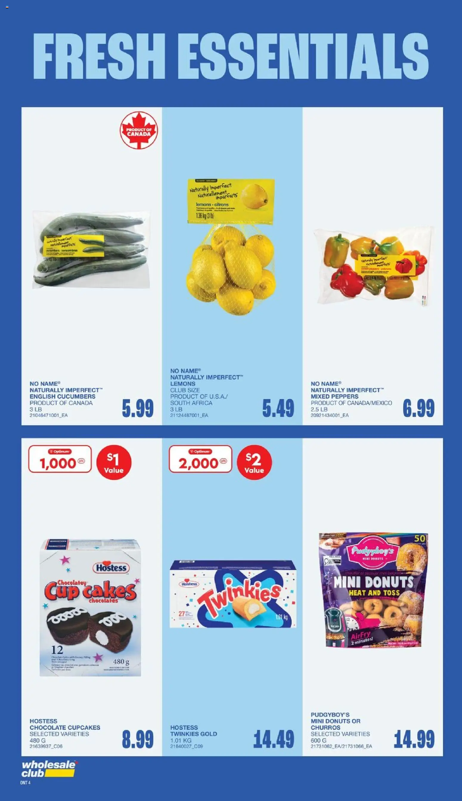 Wholesale Club flyer valid from 23.04.2026 | Page: 11 | Products: Cucumbers, Chocolate